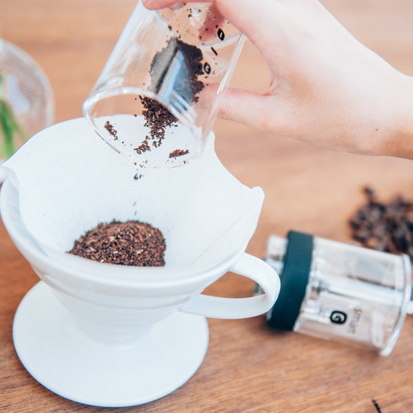 Hario Smart G Coffee Grinder - Manual Ceramic Burr Mill for Espresso, French Press & Pour Over - Perfect for Home, Office & Travel Use