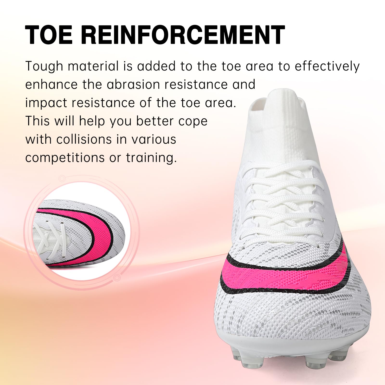 Best Men's & Women's Soccer Cleats - AG/FG Football Shoes for Turf & Grass - Perfect for Training & Matches