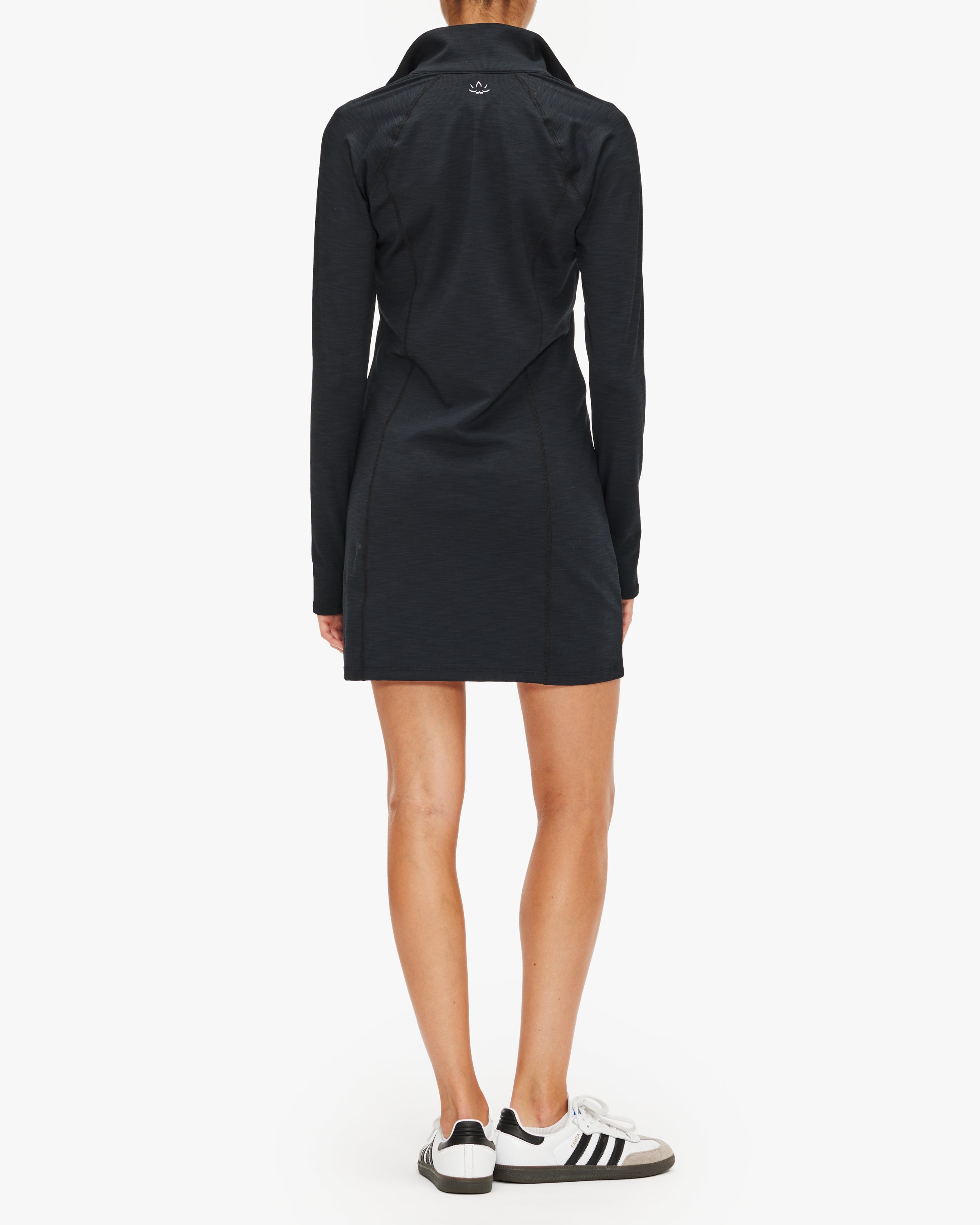Beyond Yoga Heather Rib Westside Dress - Women's Comfortable Ribbed Knit Dress for Yoga, Lounge & Everyday Wear - Perfect for Workouts, Relaxing & Casual Outings
