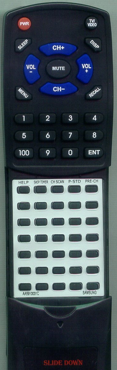 Samsung TV Remote Control Replacement for Models AA5910081X, AA5910071B, AA5910081M, TXG2045 - Universal Remote for Samsung Smart TVs, Streaming Devices & Home Entertainment Systems