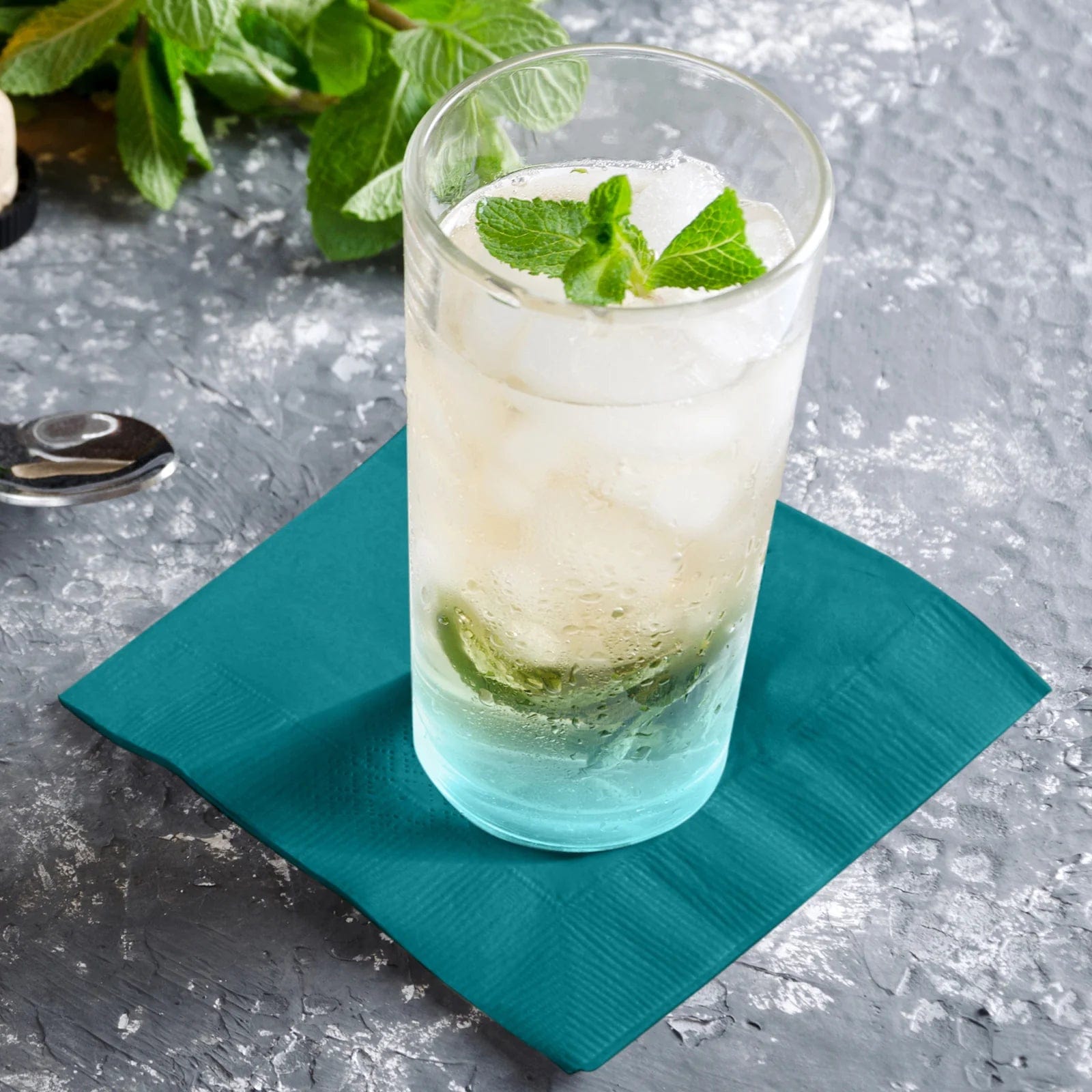 50 Soft 2-Ply Disposable Paper Napkins for Dinner, Cocktail Parties & Events - Premium Quality Tableware for Home, Restaurants & Catering