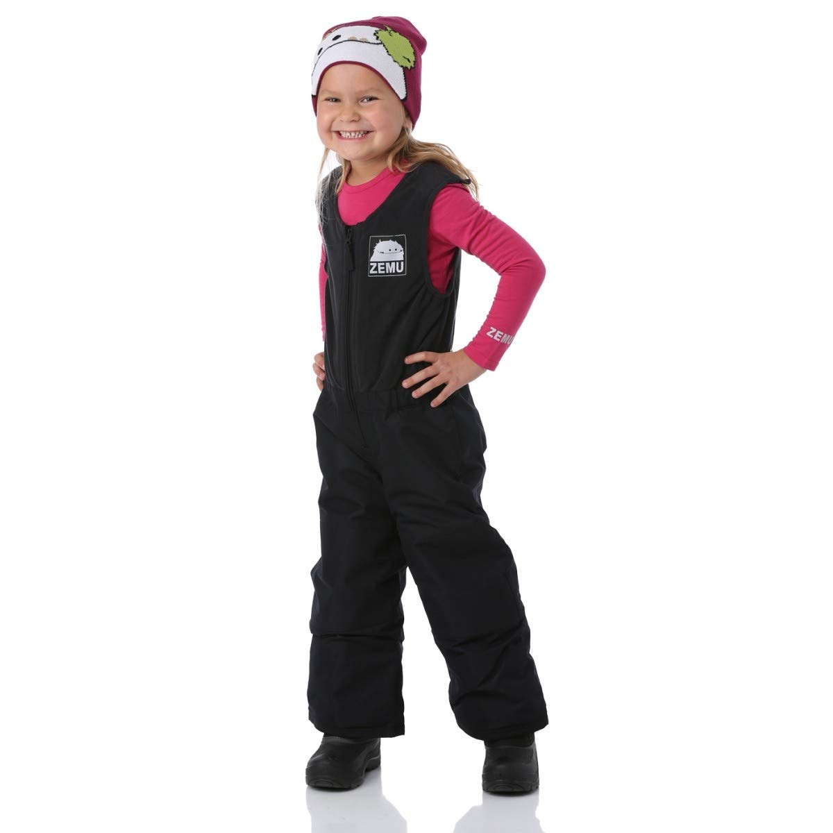 Youth Insulated Snow Bib Pants for Boys & Girls - Waterproof Winter Snowsuit Overalls for Skiing, Snowboarding & Outdoor Play