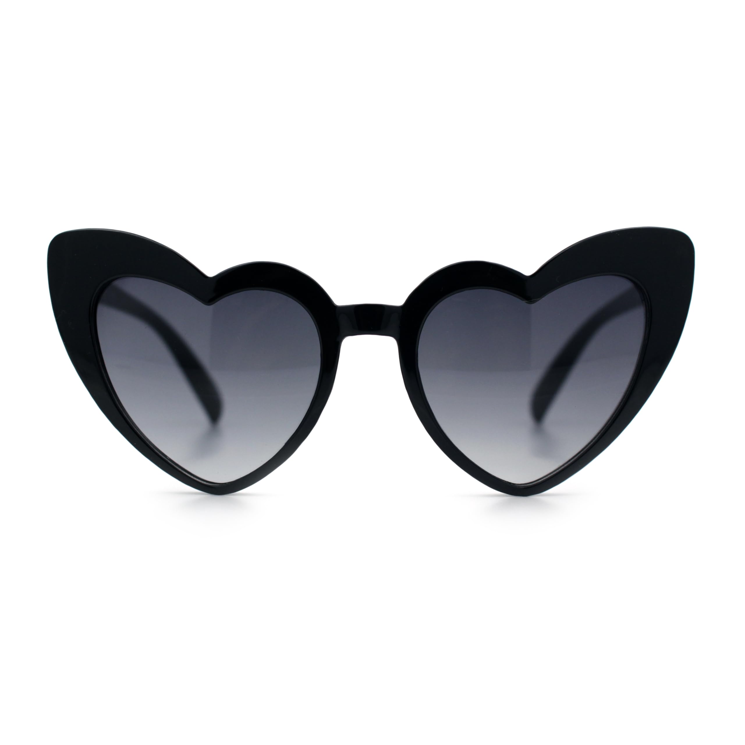 Kids Heart-Shaped Lolita Sunglasses for Girls - Valentine's Day Love Glasses - Perfect for Parties, Dress Up & Photoshoots