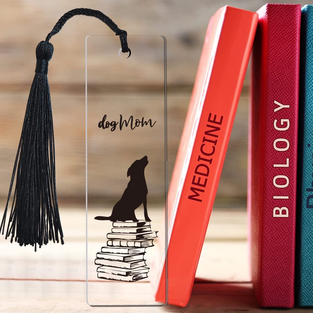 Inspirational Dog Mom Bookmark - Thoughtful Gift for Dog Lovers, Women, Bookworms | Perfect for Birthday, Friendship, Sister Gifts | Great for Reading, Book Club & Relaxation Time