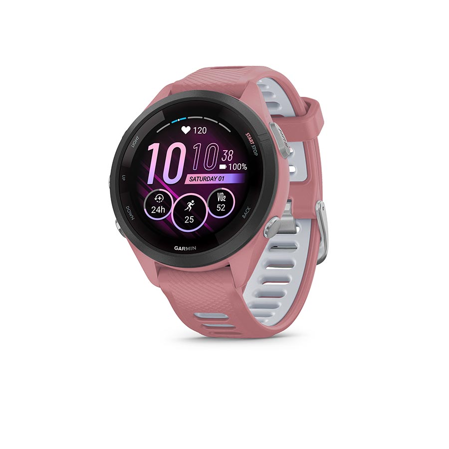 Garmin Forerunner 265S Music Smart Watch - GPS Running Watch with Music Storage, Heart Rate Monitor & Advanced Training Metrics for Runners & Athletes | Perfect for Outdoor Workouts, Gym Training & Daily Fitness Tracking