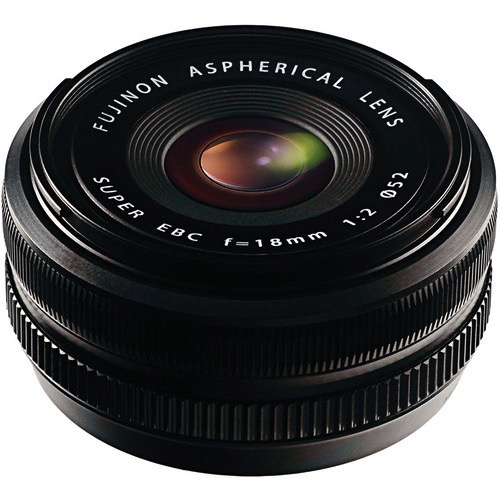 Fujinon XF 18mm f/2 R Wide-Angle Prime Lens for Fujifilm X-Mount Cameras - Perfect for Street Photography, Landscapes & Travel Shots