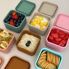 Eco-Friendly Silicone Food Storage Containers - Small Reusable Kitchen Organizer for Snacks, Spices & Leftovers | Perfect for Meal Prep, Travel & Zero Waste Lifestyle