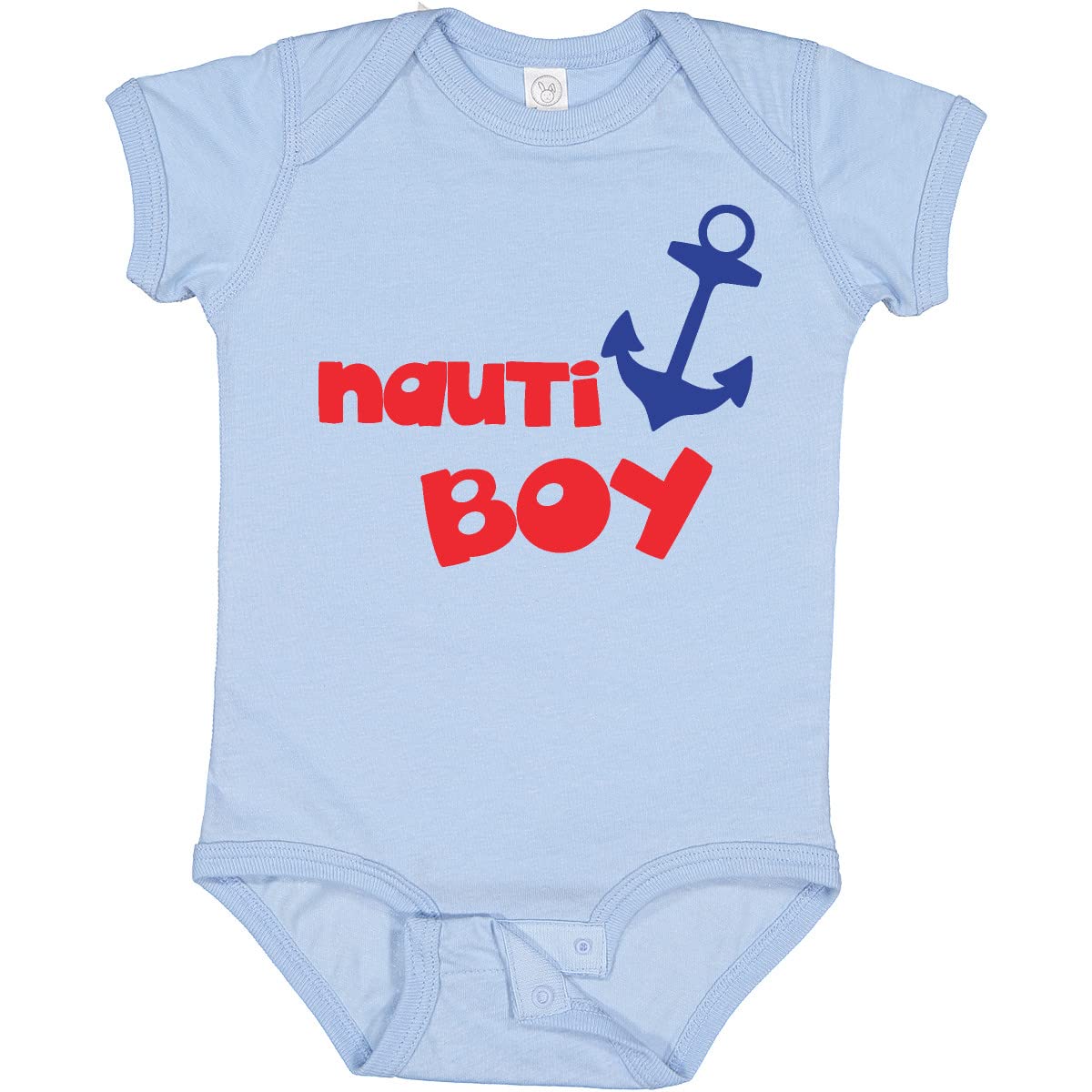 Inktastic Nautical Baby Bodysuit - Sailor & Boat Anchor Design for Boys | Perfect for Sailing, Beach Trips & Nautical-Themed Events