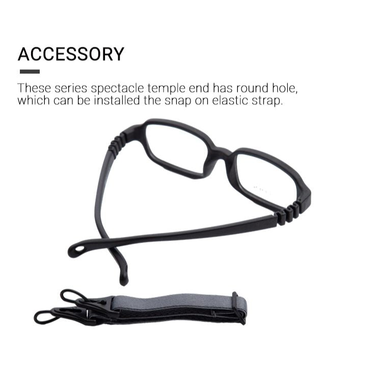 Unbreakable Kids Flexible Glasses with Adjustable Strap for Ages 5-8 Years - 6038 | Perfect for Sports, Outdoor Play & School Activities