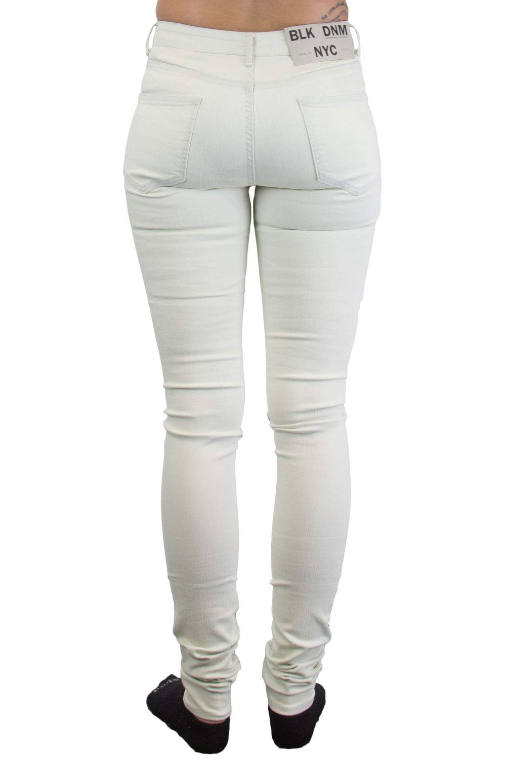 Women's High Waist Slim Jeans - Chrystie White Skinny Denim Pants for Casual & Work Wear | Perfect for Office, Date Night & Everyday Outfits