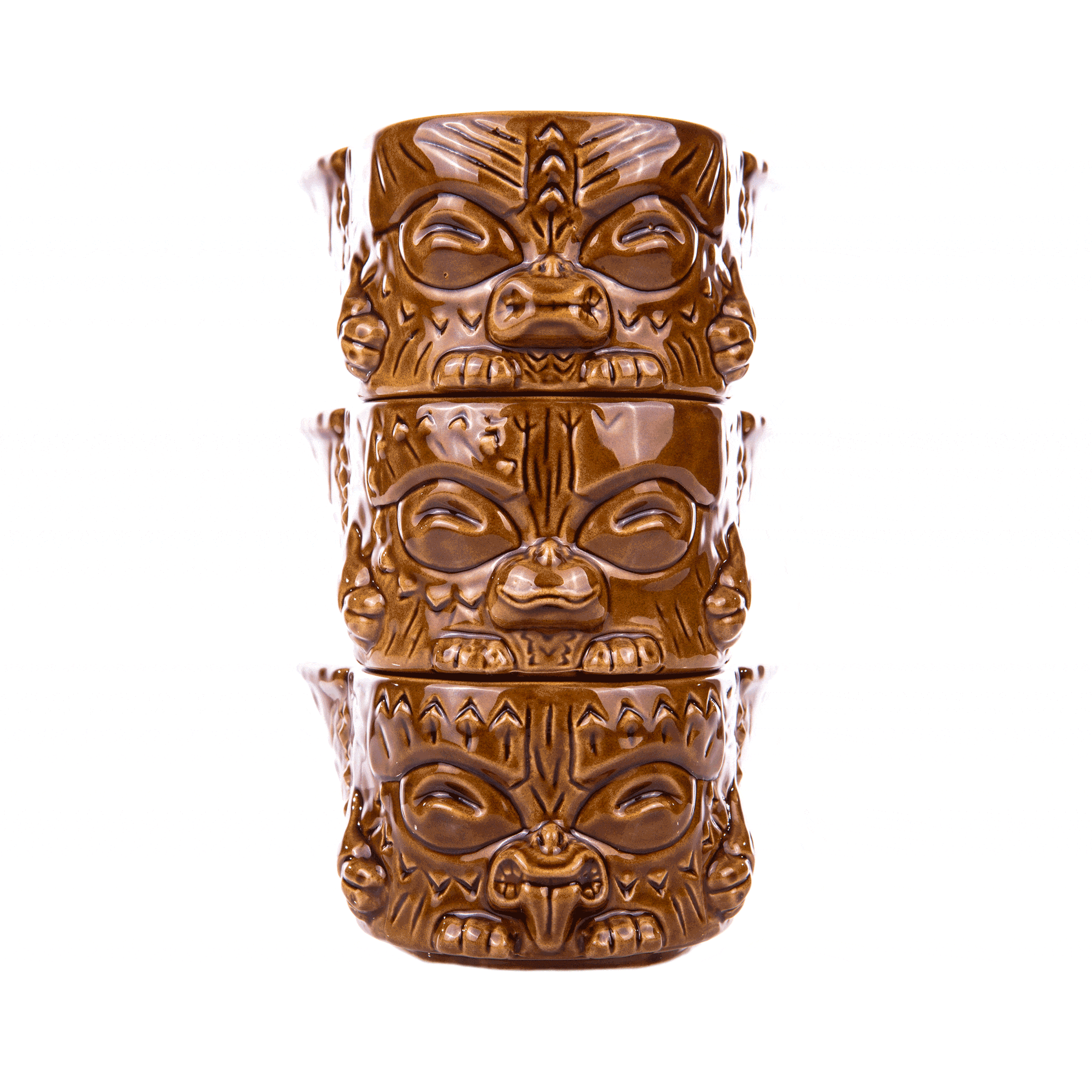 Gremlins Mogwai Tiki Mug Stackers - Gizmo Caca Variant Collectible Cups for Movie Fans | Perfect for Home Bar Decor, Themed Parties & Gift Giving