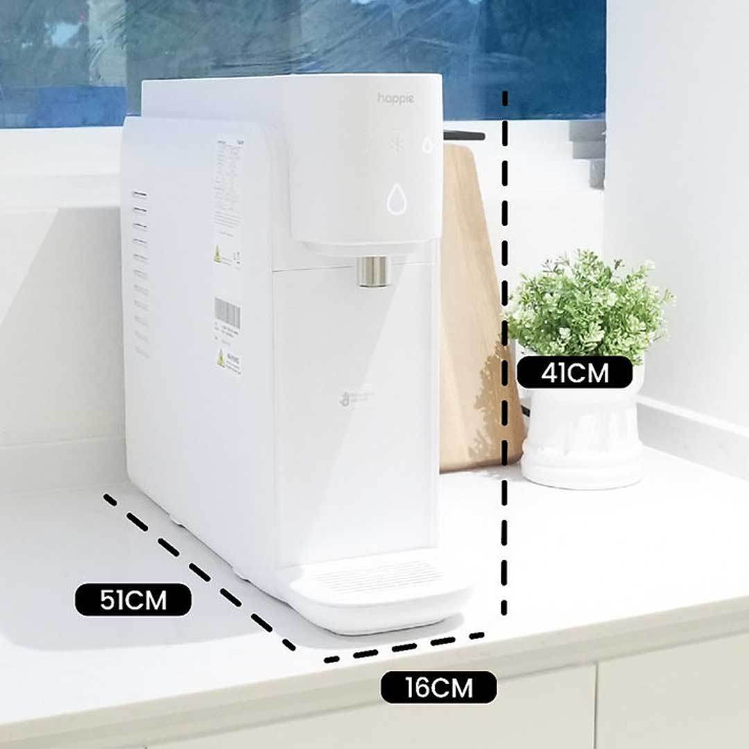 Happie Joy Water Purifier - Advanced Filtration System for Clean Drinking Water | Home, Office & Travel Use | Removes Impurities & Improves Taste