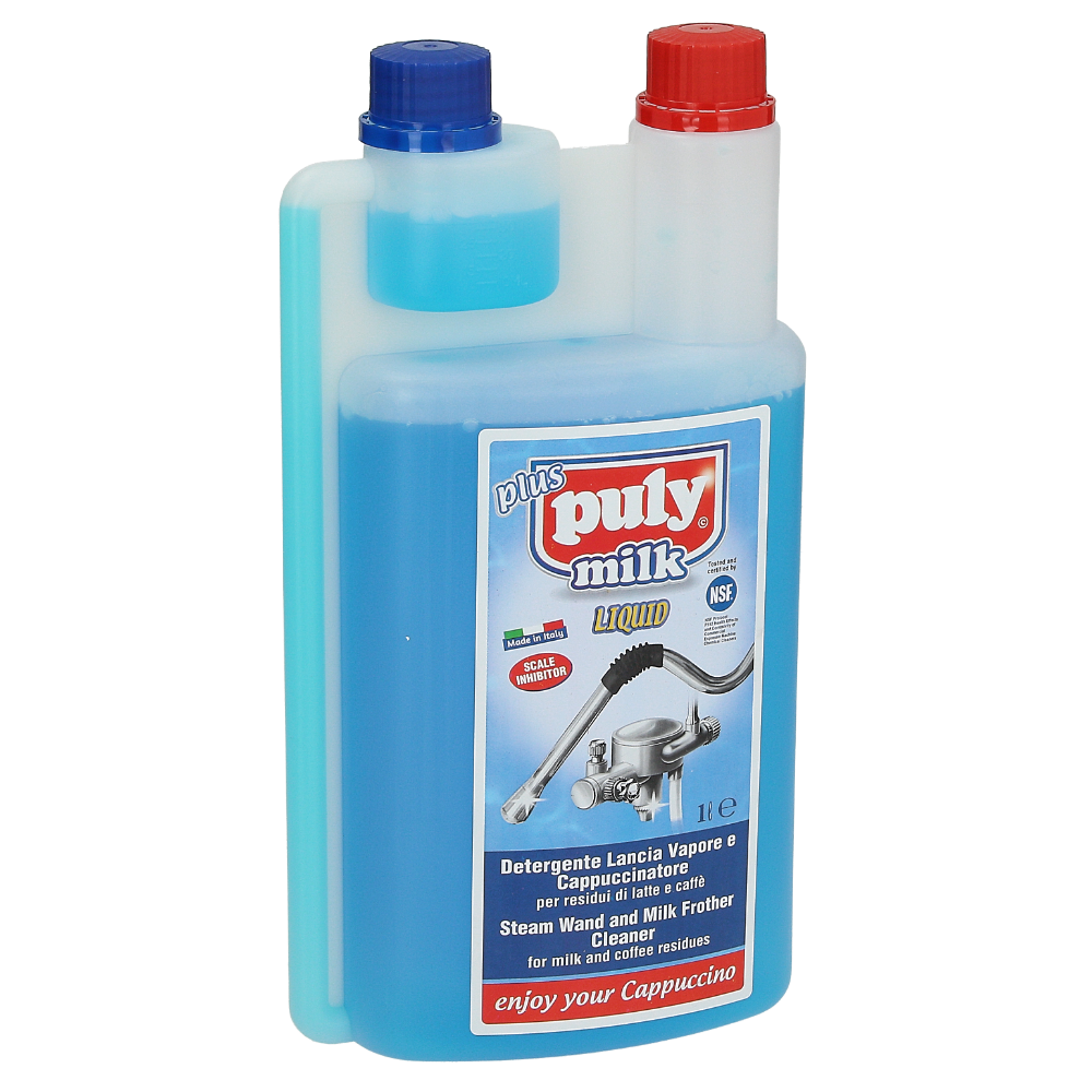 Puly Milk Steam Wand and Milk Frother Cleaner - 99.00.37 | Effective Cleaning for Espresso Machines | Perfect for Home Baristas & Coffee Shops
