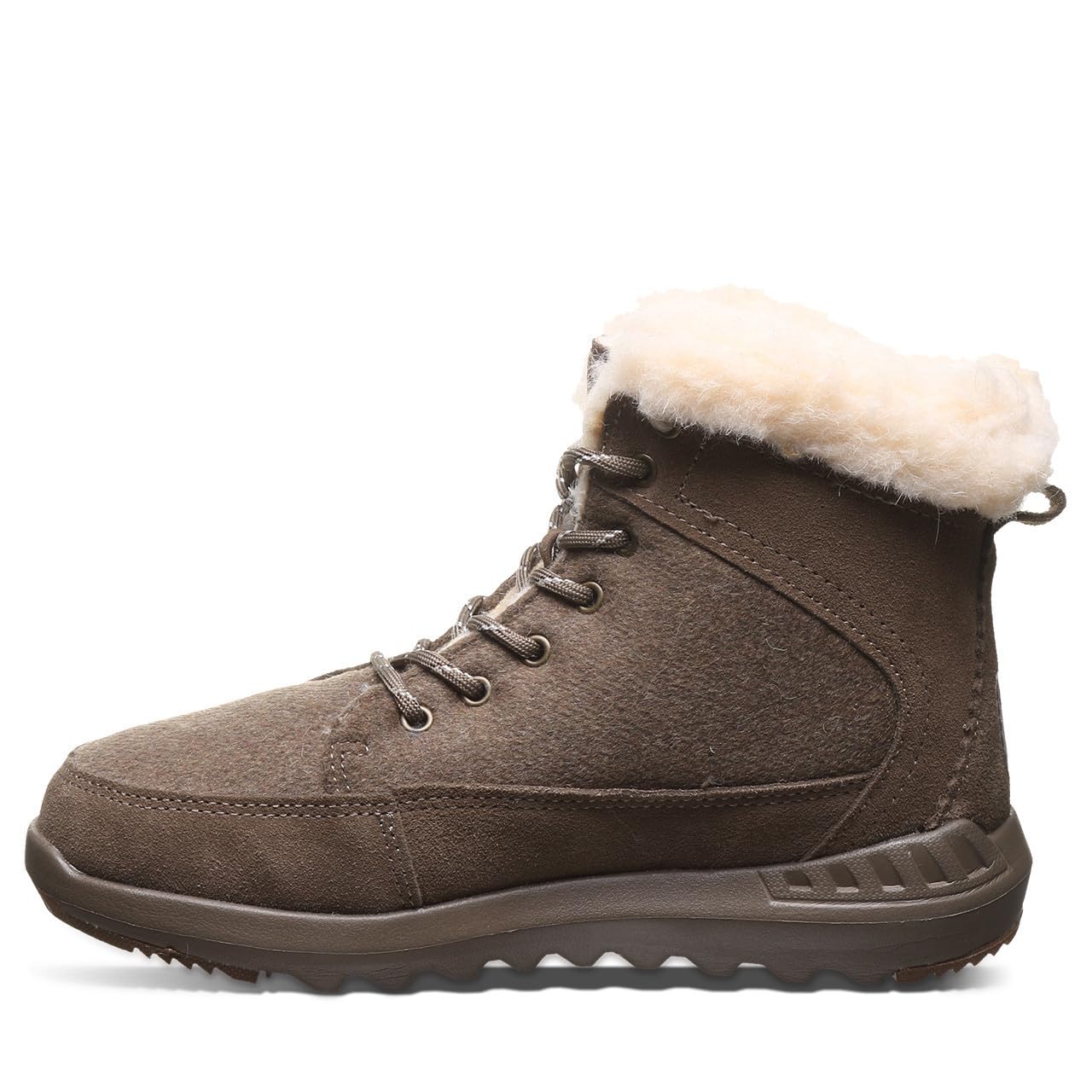 BEARPAW Women's Cheryl Suede Winter Boots - Comfortable & Classic Ankle Boots for Women - Perfect for Snow, Cold Weather & Outdoor Activities