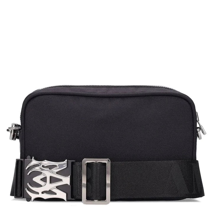 Amiri Nylon Logo Crossbody Bag for Men - Stylish Designer Shoulder Bag for Travel, Work & Everyday Use