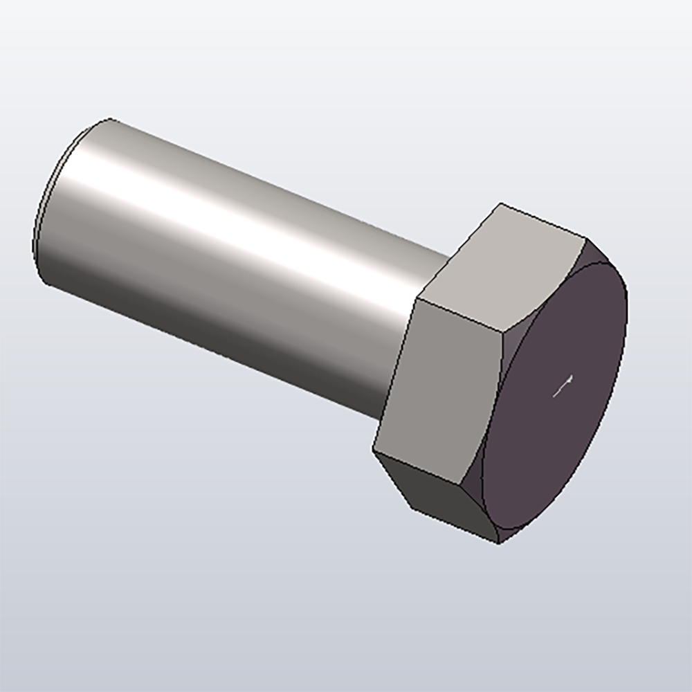 DP12VL 106 Hex Bolt Assembly M10x25 - High Strength Fastener for Automotive, Machinery & Construction Applications