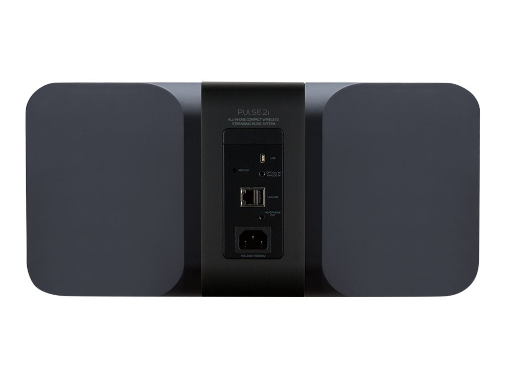 Bluesound Pulse 2i Wireless Hi-Fi Speaker - Premium Sound Quality for Home Audio & Streaming Music | Perfect for Living Room, Bedroom, or Office Entertainment