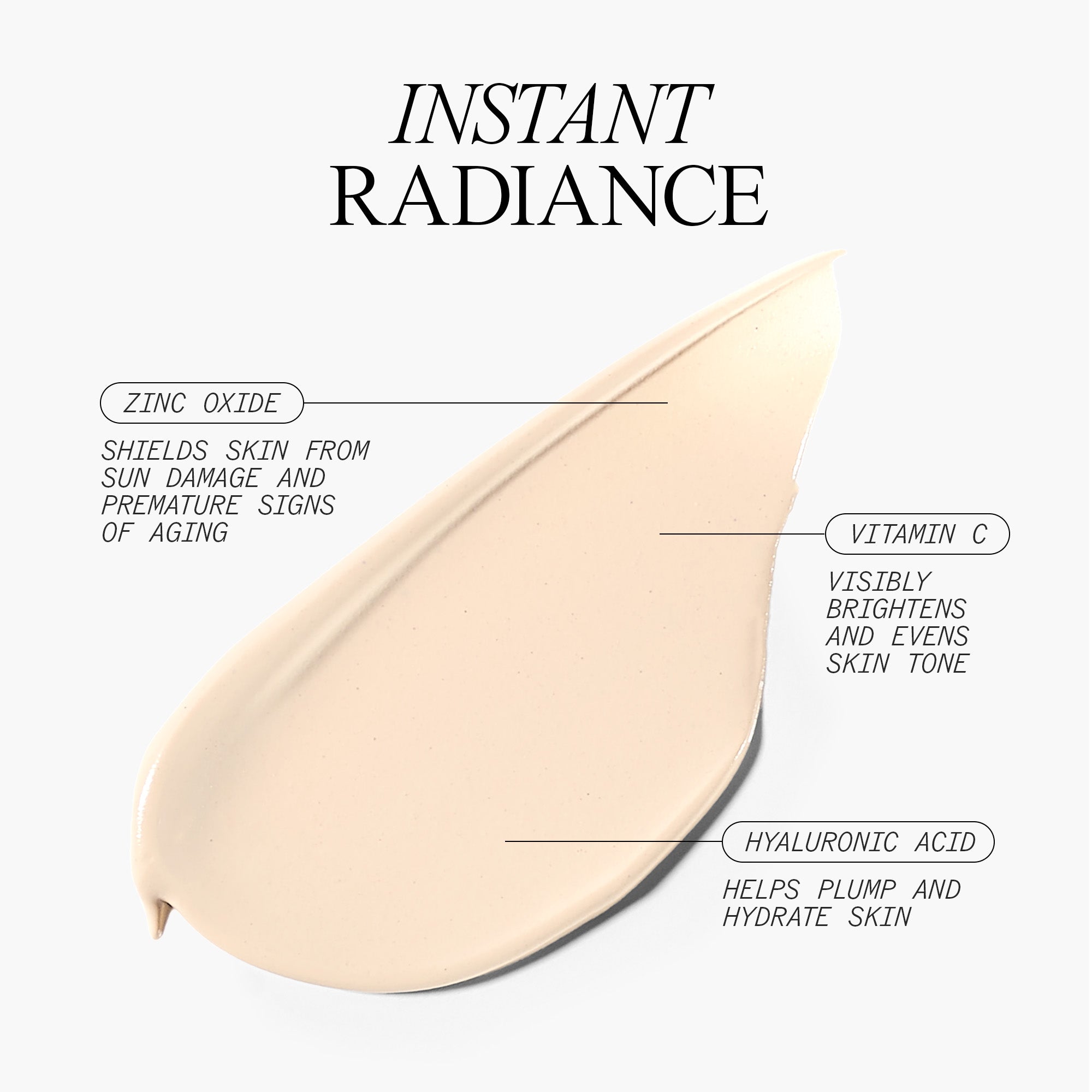 CC Cream with Zinc SPF 30 - Lightweight Tinted Moisturizer for Even Skin Tone & Sun Protection | Perfect for Daily Wear & Outdoor Activities