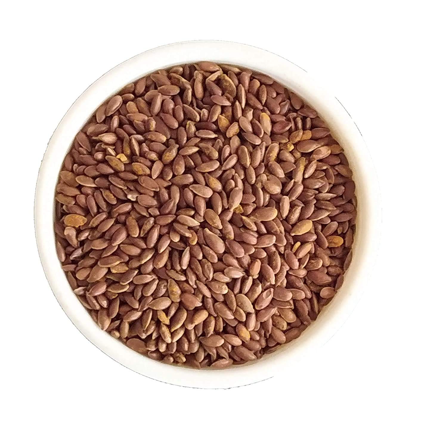 Organic Flax Seeds for Eating - High in Omega-3 & Fiber - 2.2 Lb (1 Kg) - Perfect for Smoothies, Baking & Healthy Snacks