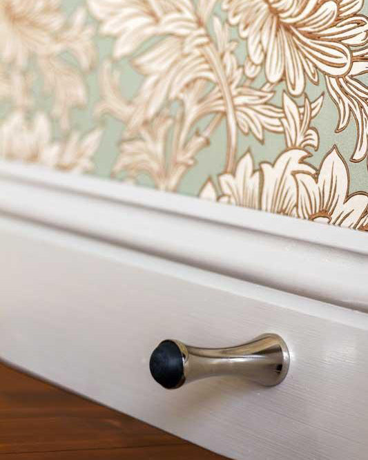 65mm Nickel Door Stopper - Heavy Duty Door Stop for Home & Office - Perfect for Hardwood Floors, Carpets, and Tiles