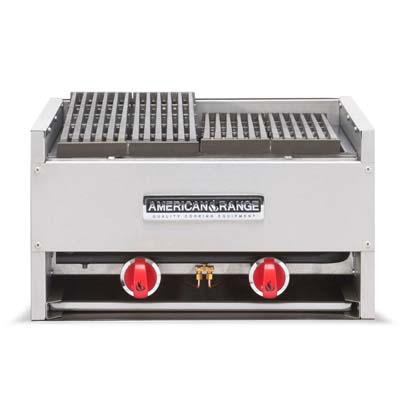 American Range ARGB 60 60-Inch Commercial Natural Gas Raised Griddle Broiler - Perfect for Restaurants, Diners & Outdoor Catering Events