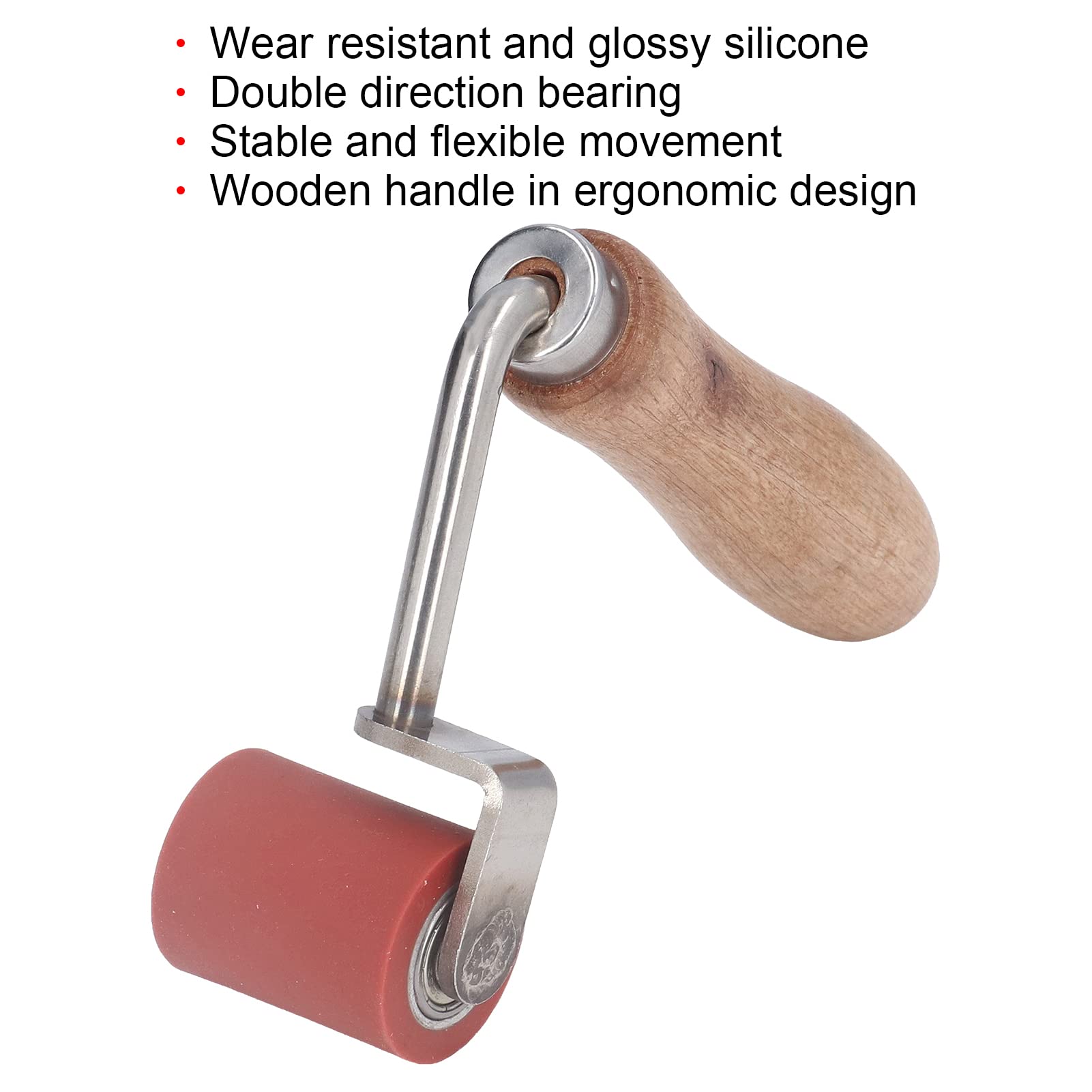 Premium Silicone Sewing Roller - Shiny, Durable & Flexible for Walls & Floor Boards - Perfect for DIY Home Renovation, Crafting & Professional Use