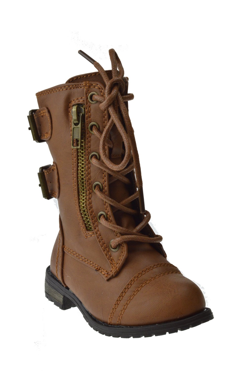 Forever Link MANGO-79K Waterproof Winter Kids Snow Boots for Boys & Girls - Warm Non-Slip Outdoor Booties for Toddler Hiking, Snow Play & Cold Weather
