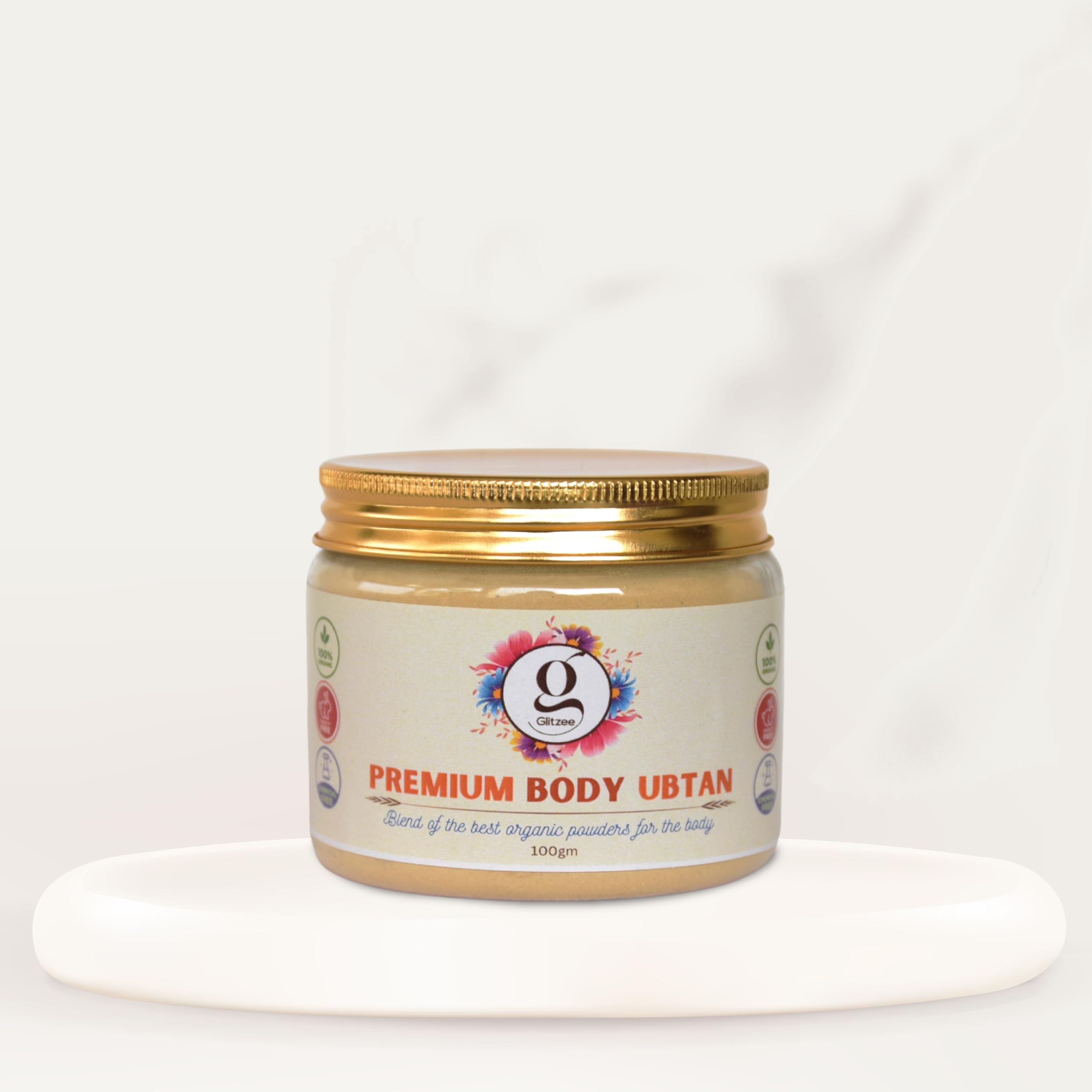 Premium Body Ubtan - Natural Skin Brightening & Exfoliating Scrub for Glowing Complexion | Perfect for Spa Days & At-Home Self-Care Rituals