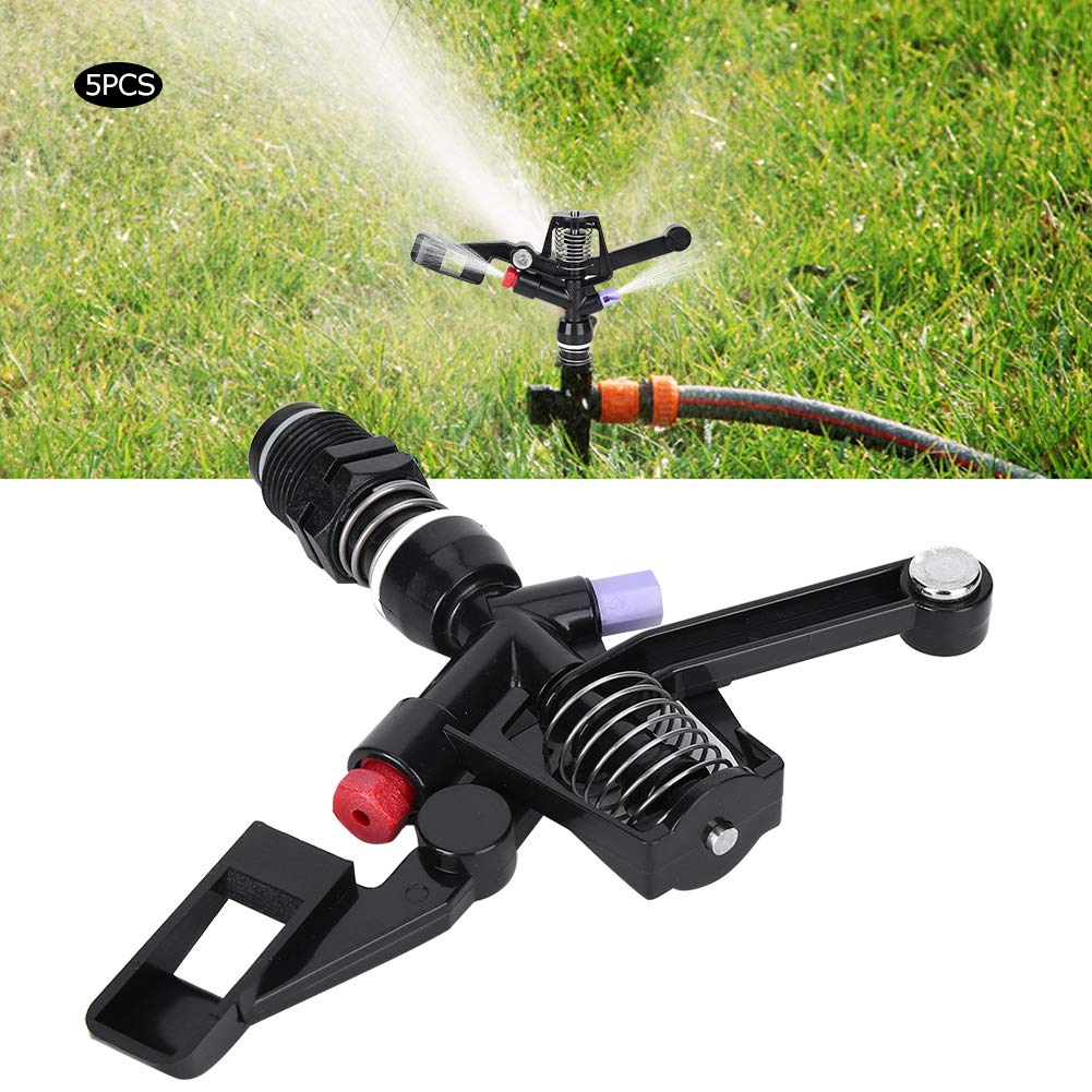 Rotating Irrigation Nozzle - Adjustable Water Sprinkler for Garden, Lawn, Farmland, and Forest Seedlings | Perfect for Wheat Fields, Tea Gardens & Agricultural Watering Systems