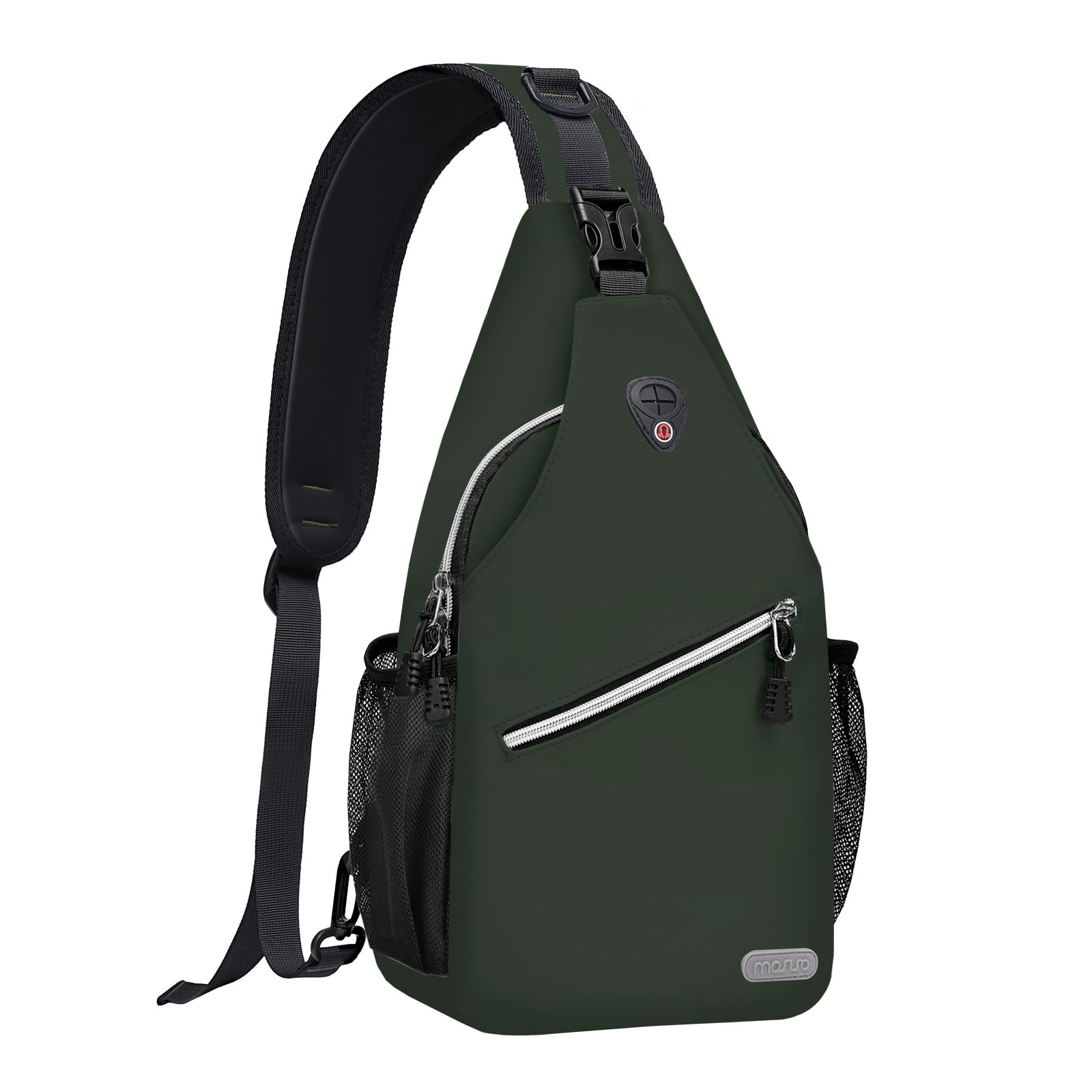 MOSISO Sling Backpack for Men & Women - Lightweight Waterproof Crossbody Shoulder Bag, Multipurpose Travel Hiking Daypack for Outdoor Adventures, Commuting and Daily Use