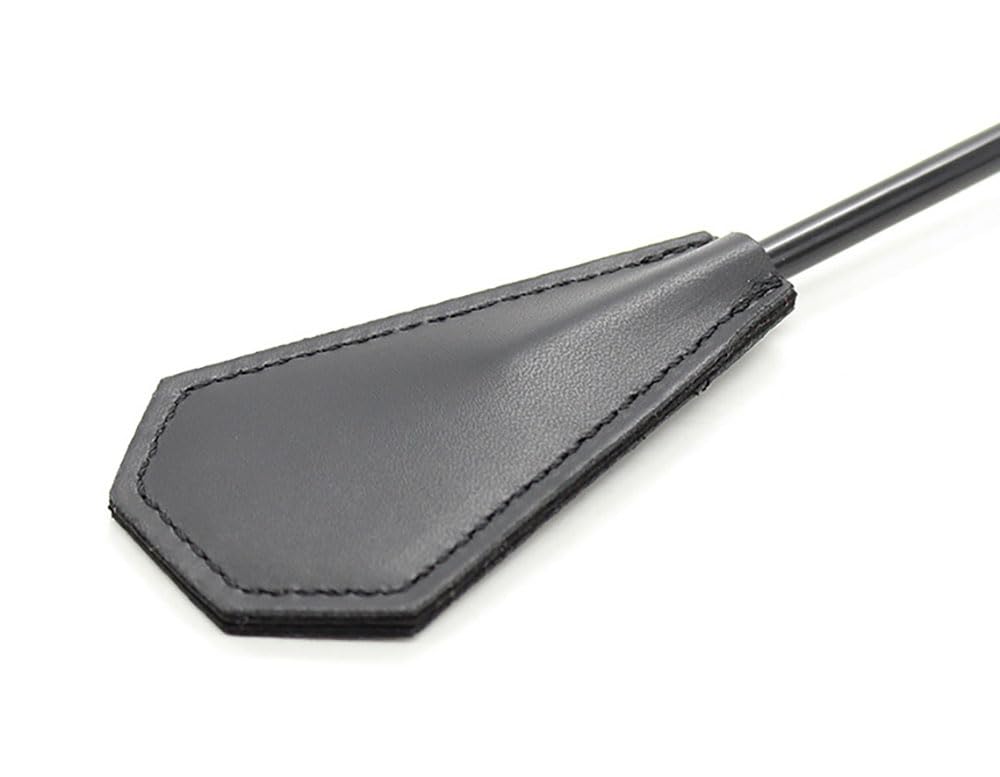 Sensual Feather Whip Tickler - Black BDSM Toy for Couples Play, Adult Games & Spice Up Intimacy | Perfect for Roleplay, Foreplay & Sensory Exploration (HS-104)