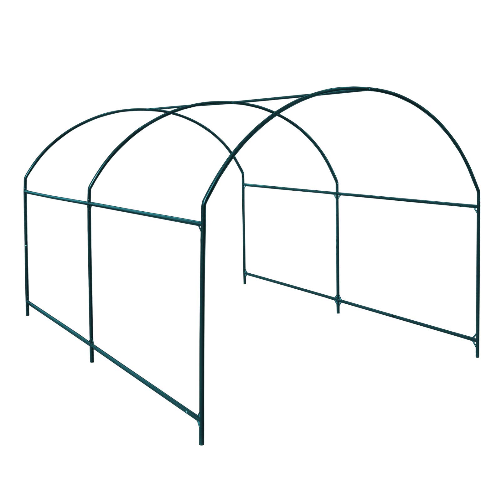 Durable Camel Greenhouse Replacement Frame for Outdoor Large Hot Garden House - Sturdy Arch Support for Climbing Plants, Flowers, Vegetables (10'x7'x6') - Perfect for Backyard Gardening, Vine Support & Seasonal Plant Protection