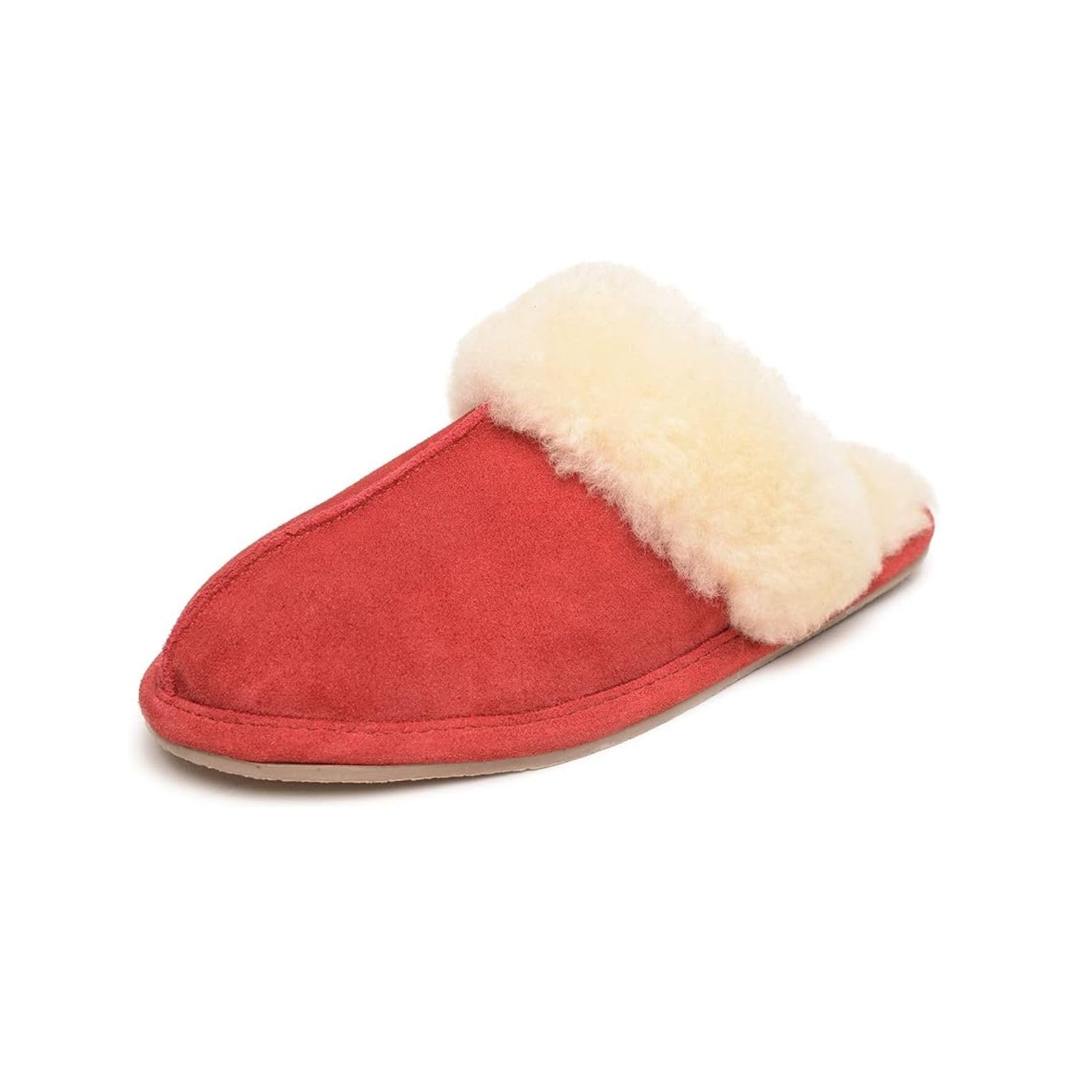 Minnetonka Women's Sheepskin Slides - Soft & Comfortable House Slippers for Indoor/Outdoor Wear - Perfect for Lounging, Spa Days & Cozy Home Comfort