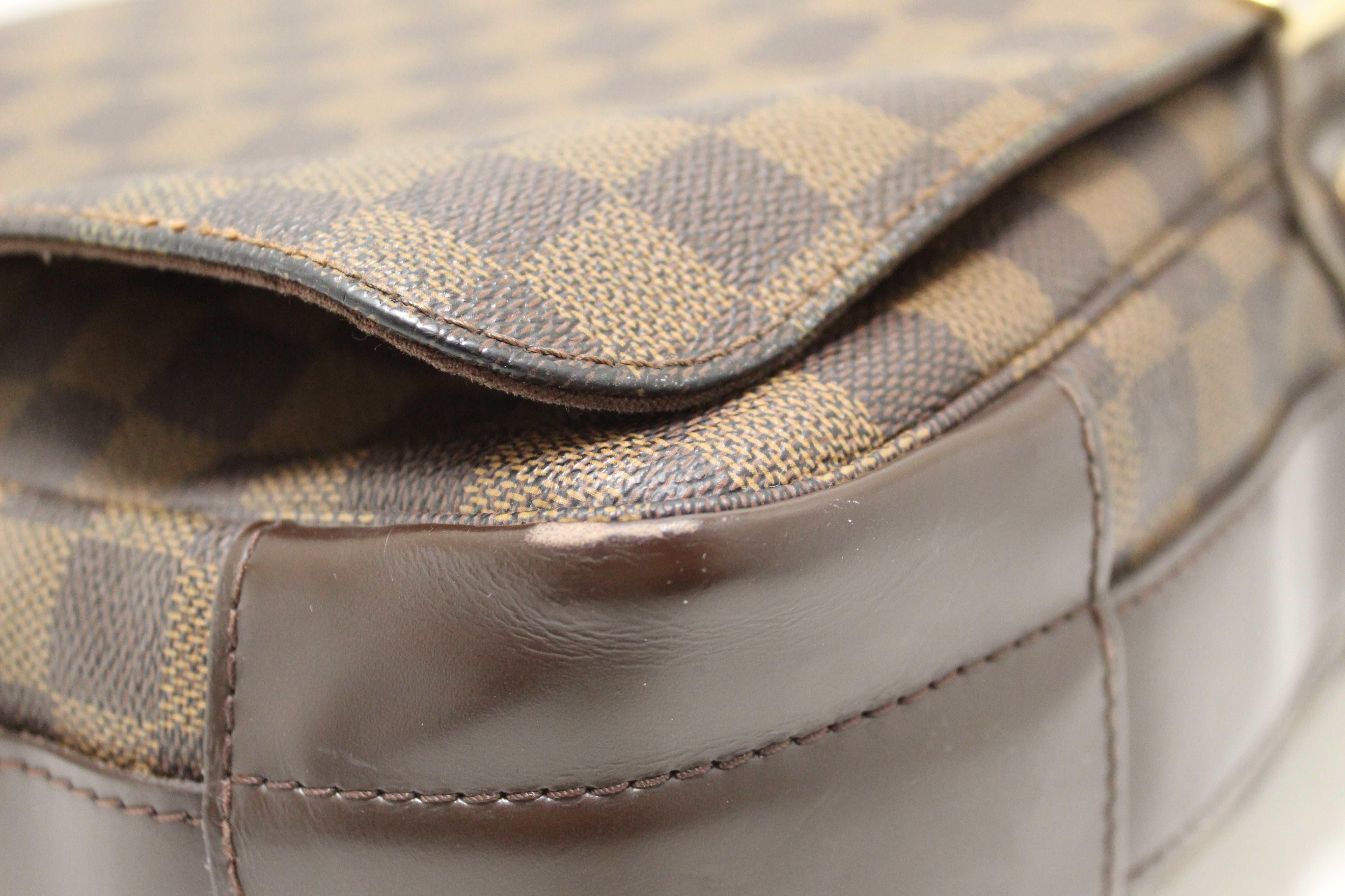 Authentic Louis Vuitton Damier Ebene Bastille Messenger Bag for Men - Luxury Crossbody Bag with Adjustable Strap, Perfect for Work, Travel & Daily Use