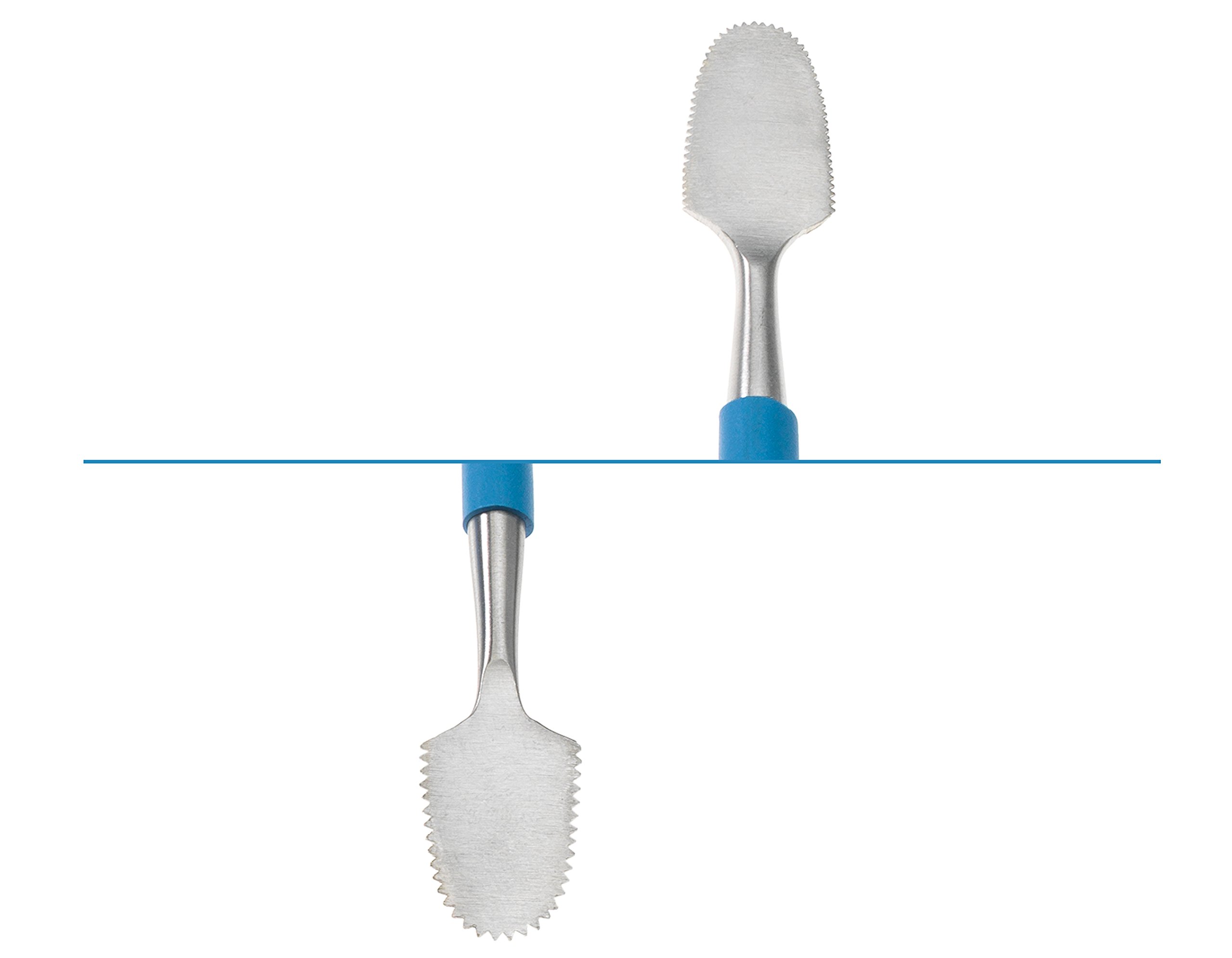 Xiem Tools Double-Ended Scraper for Pottery & Ceramics - Perfect for Clay Shaping, Trimming & Surface Finishing - Essential Pottery Studio Tool for Artists & Crafters