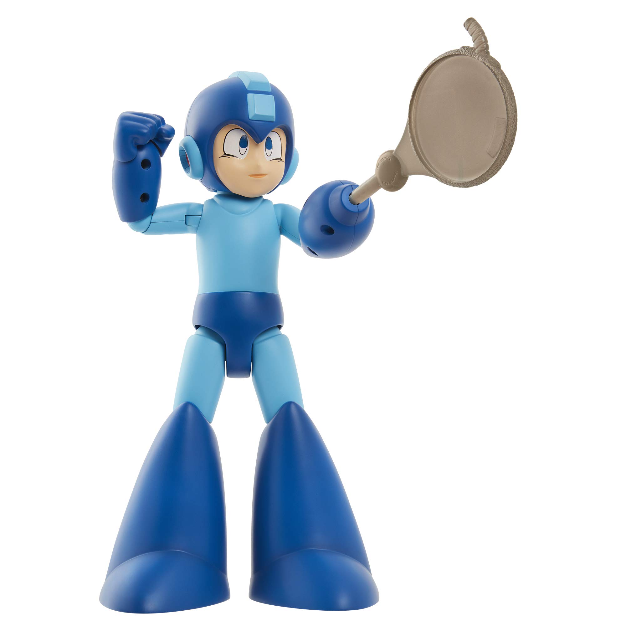 Mega Man Classic Deluxe Action Figure with LED Lights & Sound Effects - Perfect for Collectors, Gaming Enthusiasts & Nostalgic Gift Giving