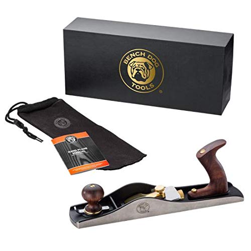 Bench Dog® Tools No. 62 Low Angle Jack Plane - Premium Woodworking Hand Plane for Smoothing & Finishing - Perfect for Cabinet Making, Furniture Restoration & DIY Wood Projects