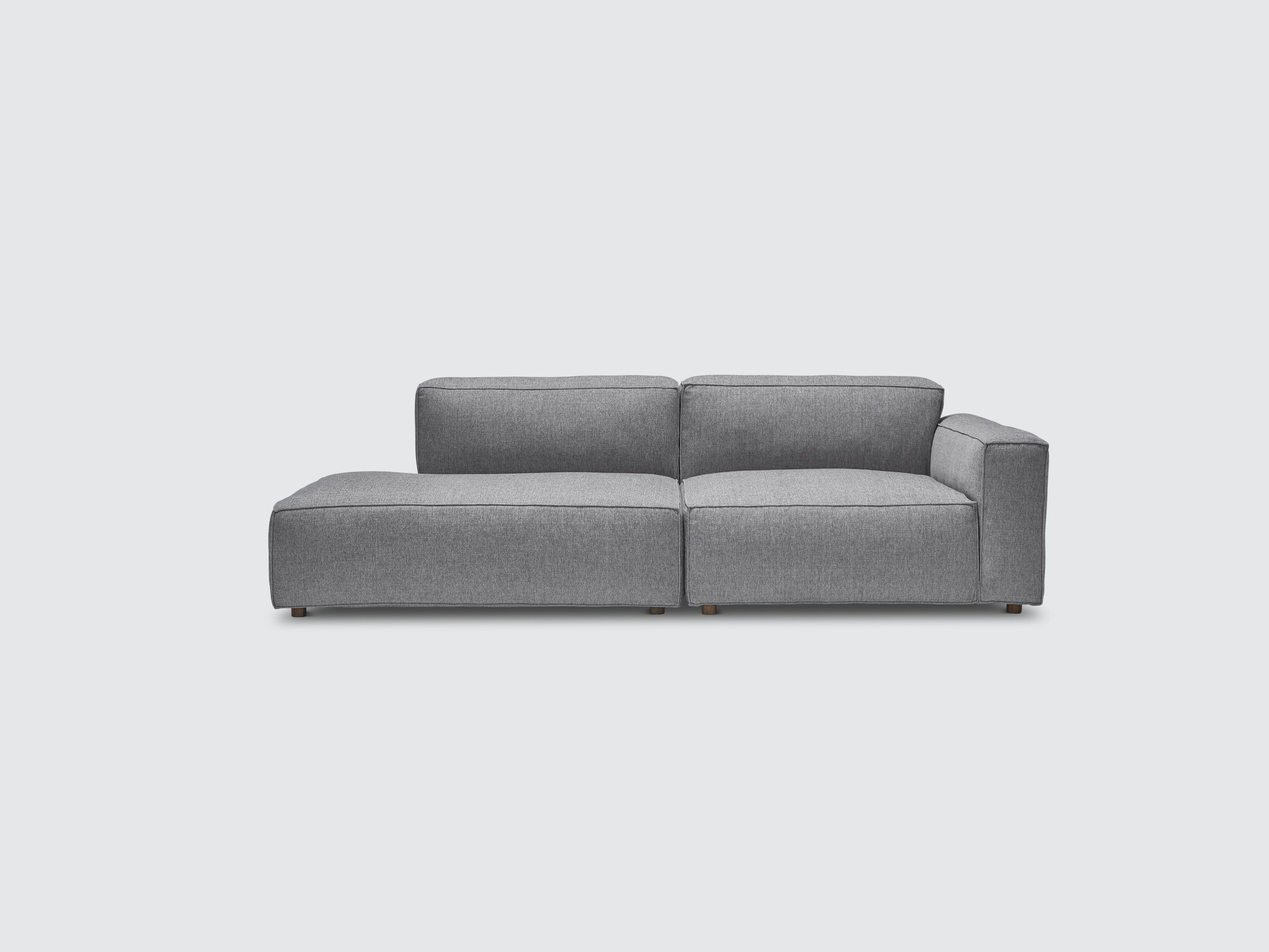 Comfortable Baker Chaise Sofa - Modern Upholstered Sectional Couch for Living Room, Lounge & Home Decor - Perfect for Relaxing, Entertaining & Small Spaces