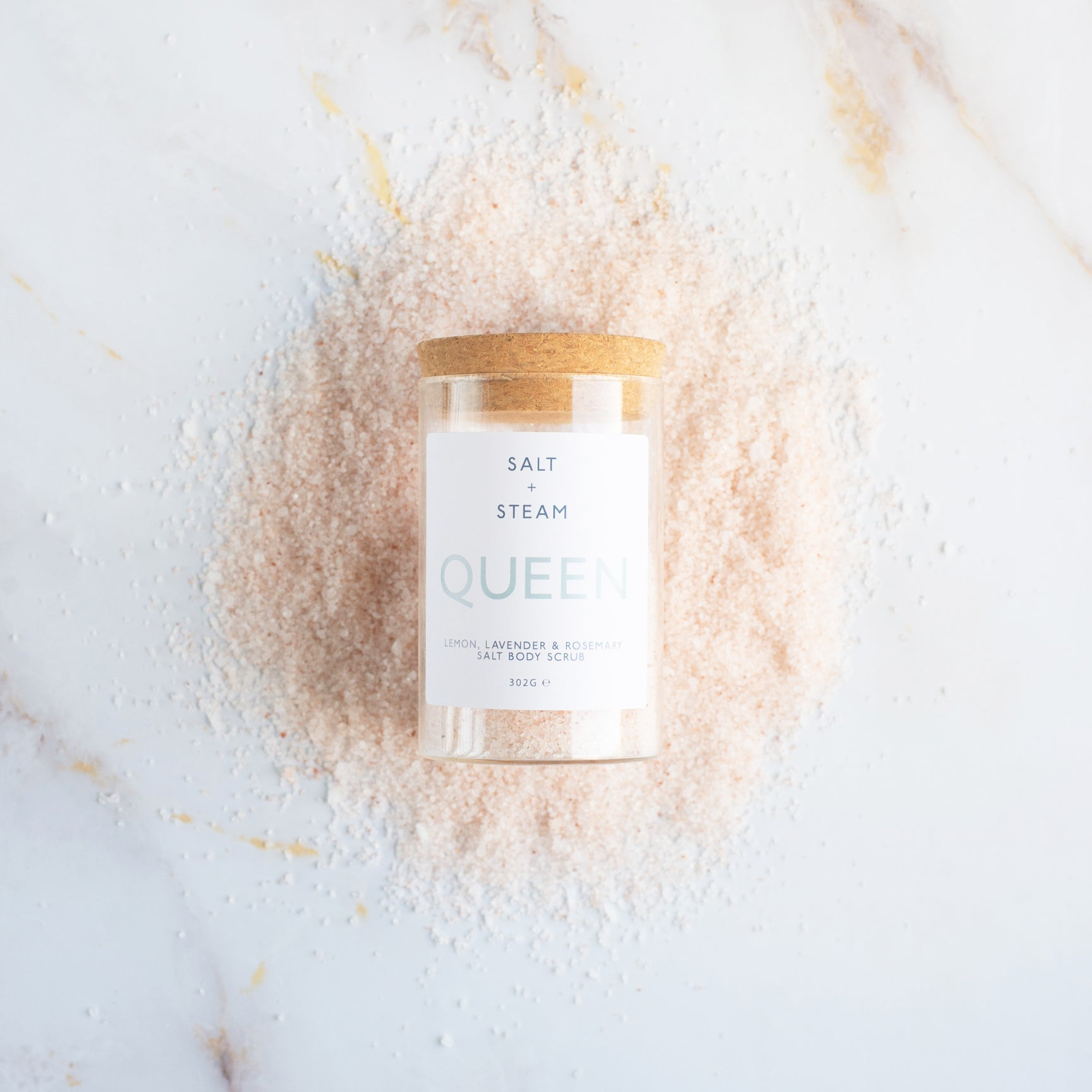 Organic Queen Body Scrub - Exfoliating & Moisturizing Sugar Scrub for Soft, Glowing Skin - Perfect for Spa Day, Self-Care & Gift Giving