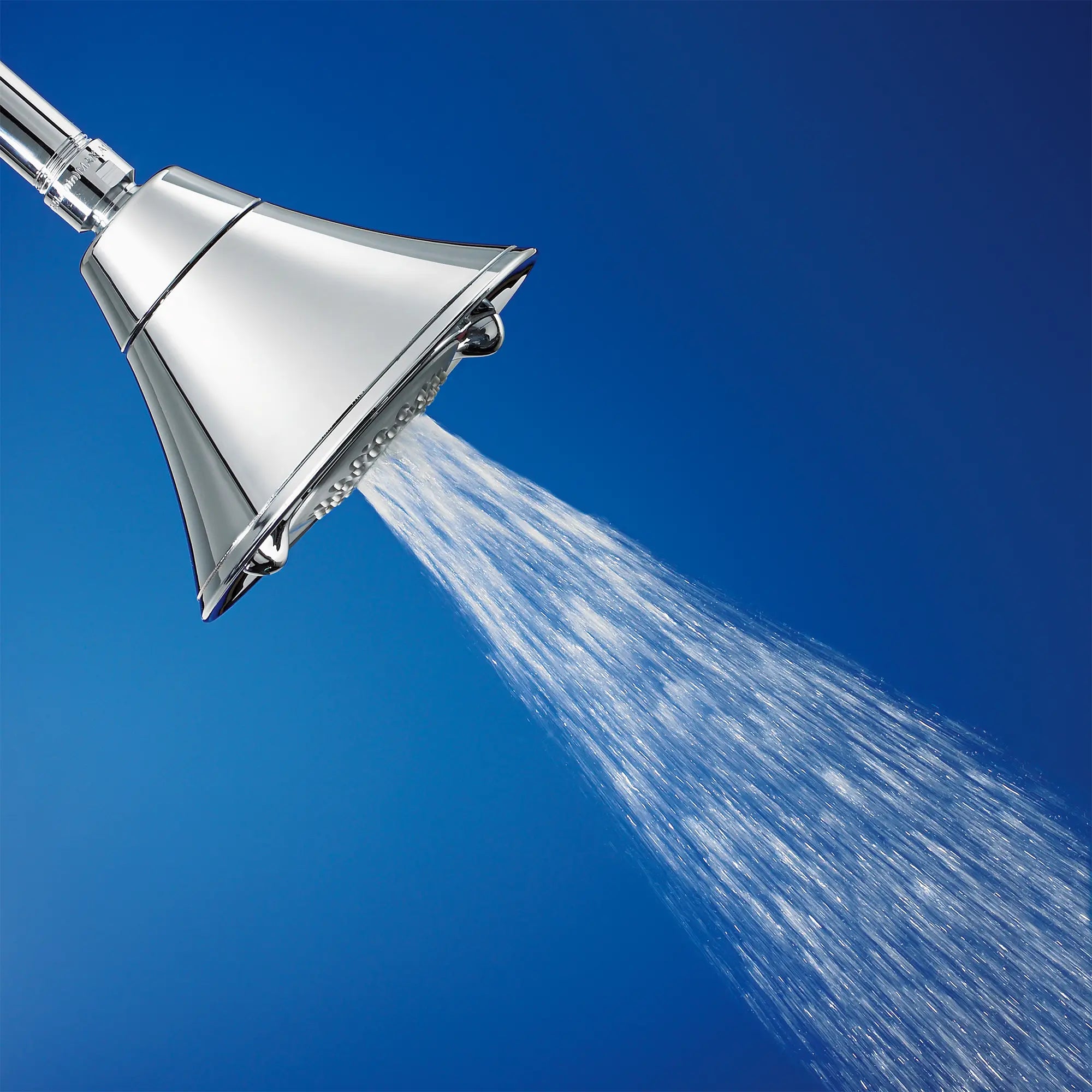 FloWise Transitional 2.0 GPM/7.6 LPM Water Saving Fixed Shower Head - High Efficiency Low Flow Showerhead for Eco-Friendly Bathroom & Sustainable Home Use