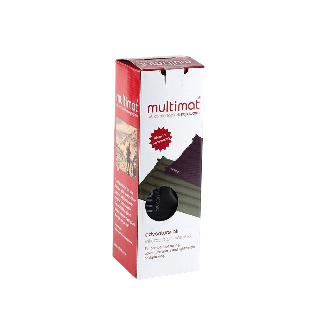 Multimat Adventure Air Inflatable Mattress - Lightweight Camping Sleeping Pad for Backpacking, Hiking & Outdoor Adventures