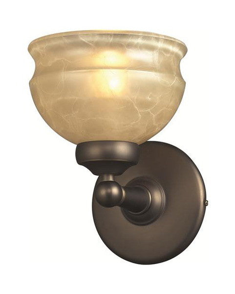 Z Lite Lighting 305 1V Single Light Wall Sconce in Olde Bronze Finish - Perfect for Bedroom, Hallway, and Entryway Lighting