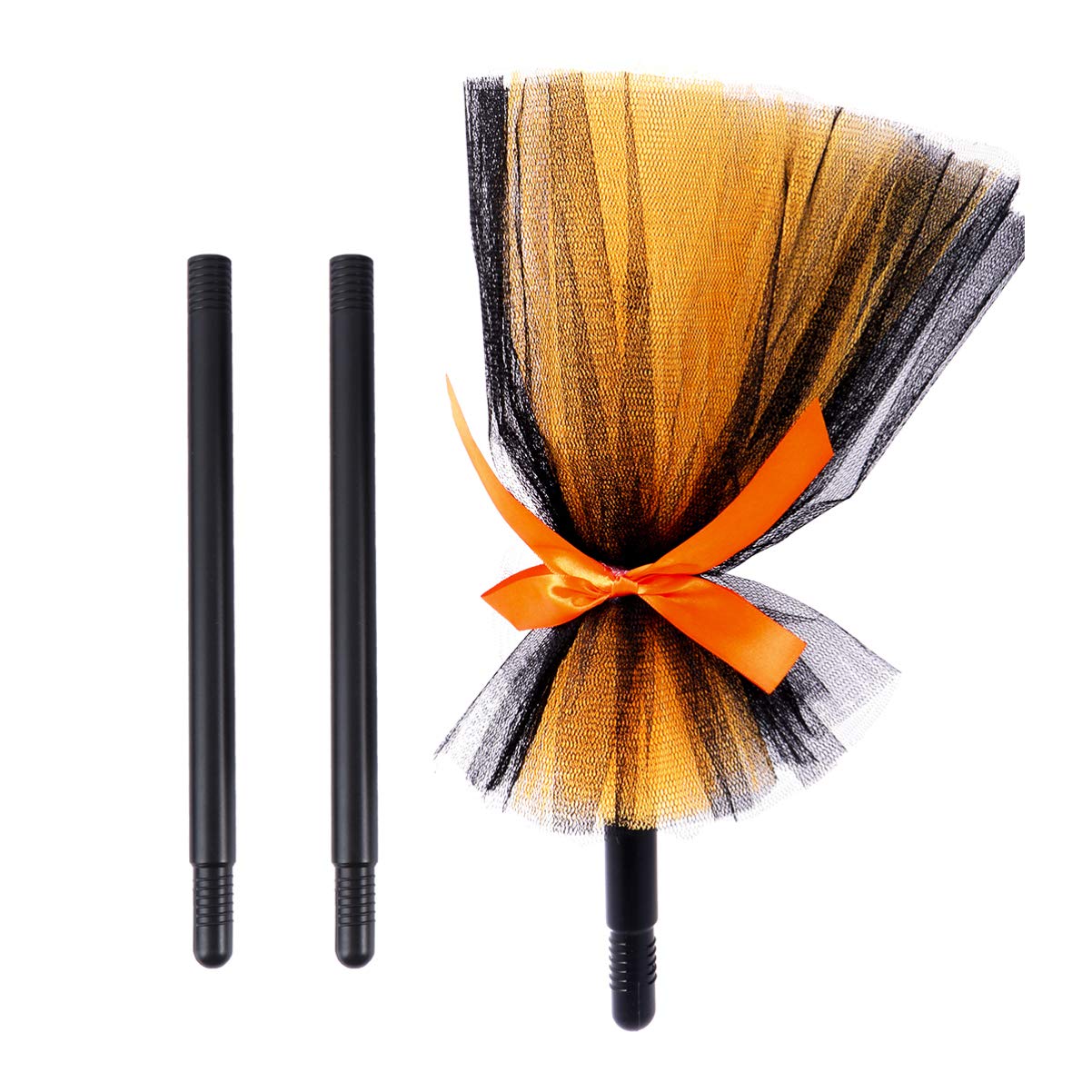 VALICLUD Halloween Witch Broomstick - Kids Costume Accessory for Witch Cosplay & Halloween Decor - Perfect for Trick-or-Treating, Themed Parties & Spooky Photo Props