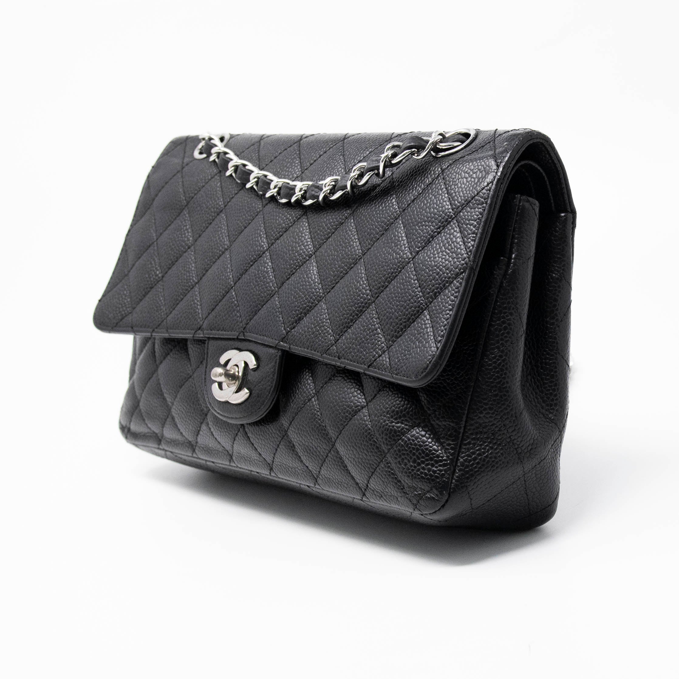 Chanel Black Medium Classic Flap Bag - Timeless Luxury Handbag for Women | Perfect for Work, Evening Events & Everyday Use