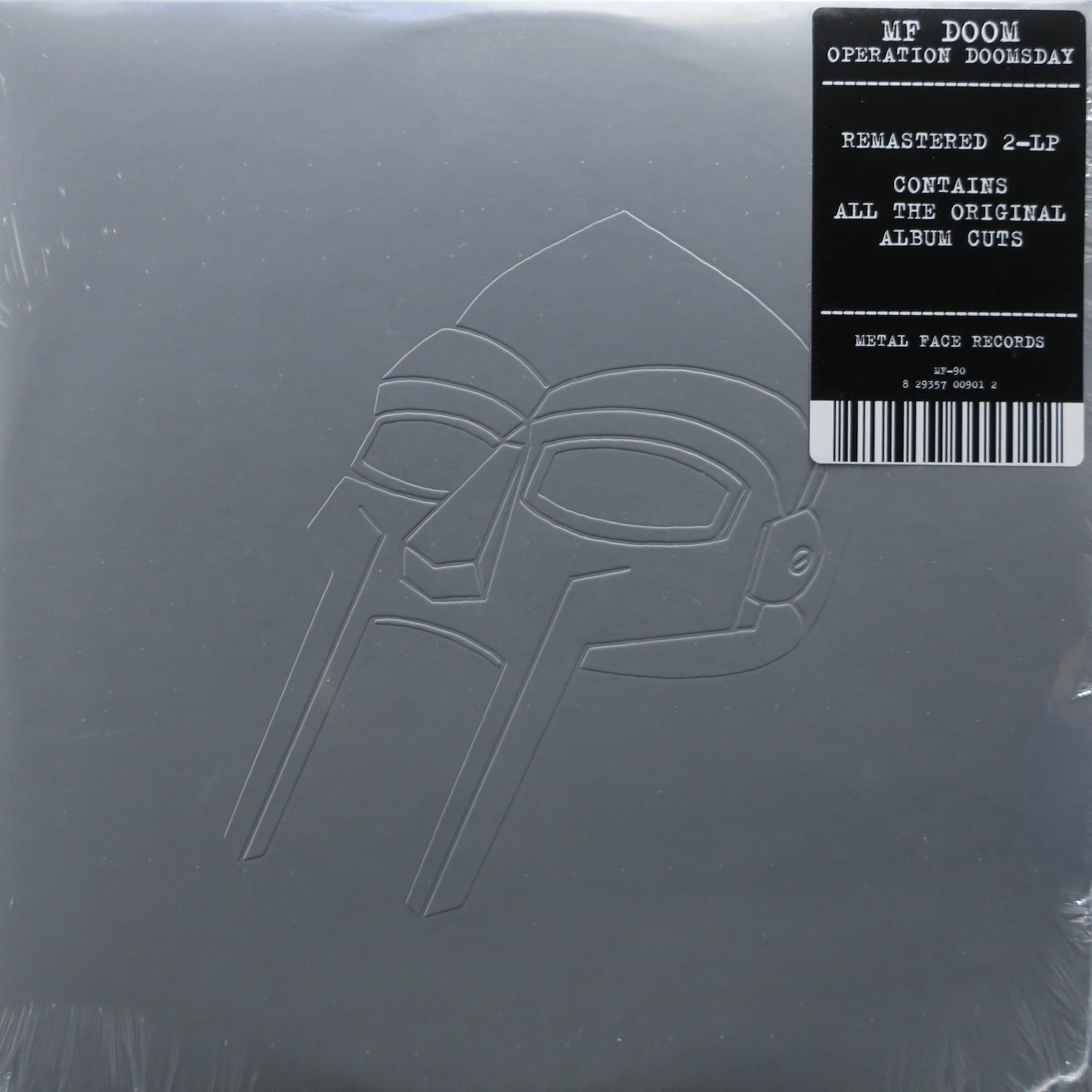 MF DOOM 'Operation: Doomsday' Remastered Vinyl 2LP Record - Limited Edition Hip Hop Album for Collectors & Music Lovers - Perfect for Home Listening & DJ Sets