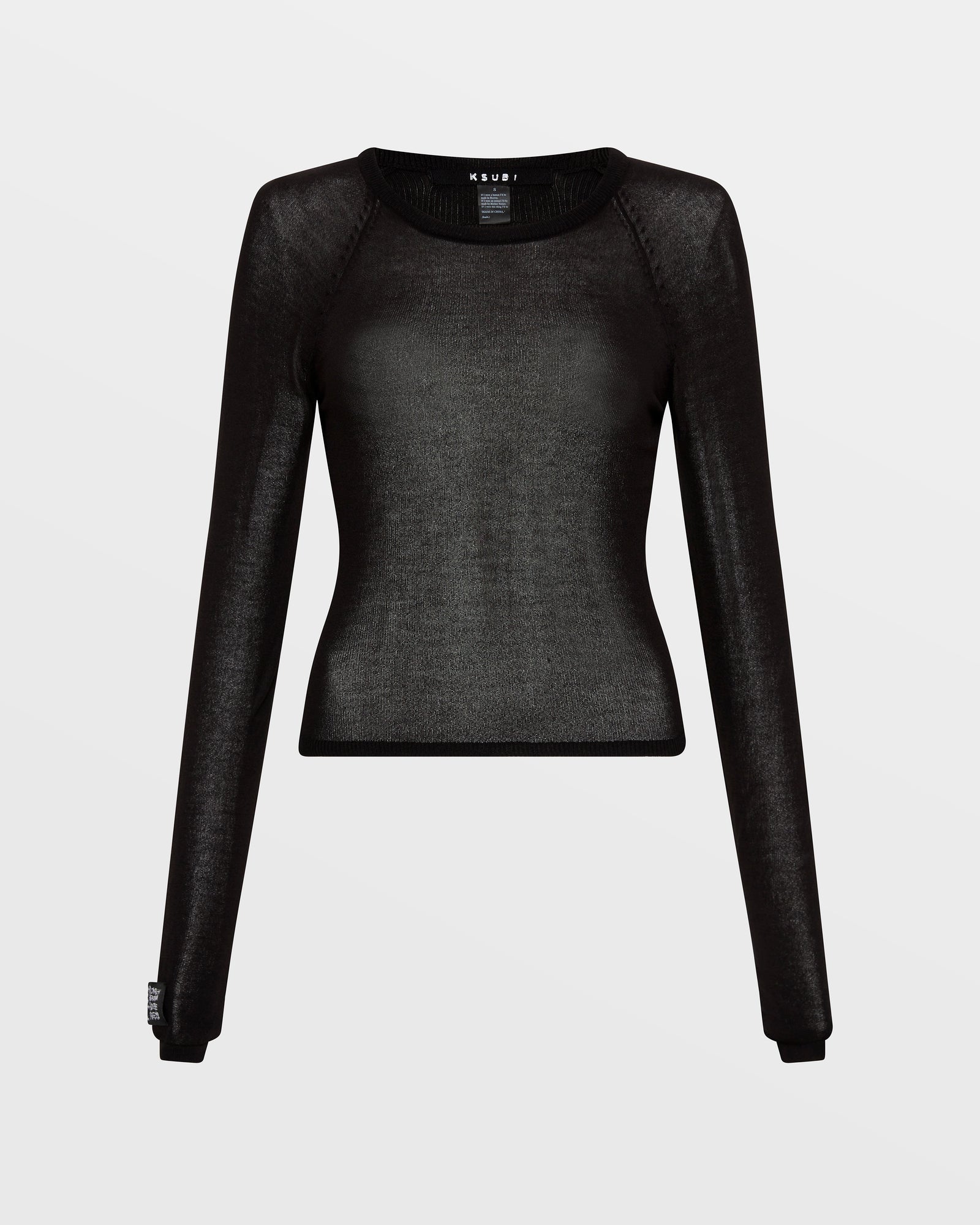 ULTRA KNIT TOP for Women - Soft Stretch Comfortable Black T-Shirt - Perfect for Casual Wear, Workout & Layering