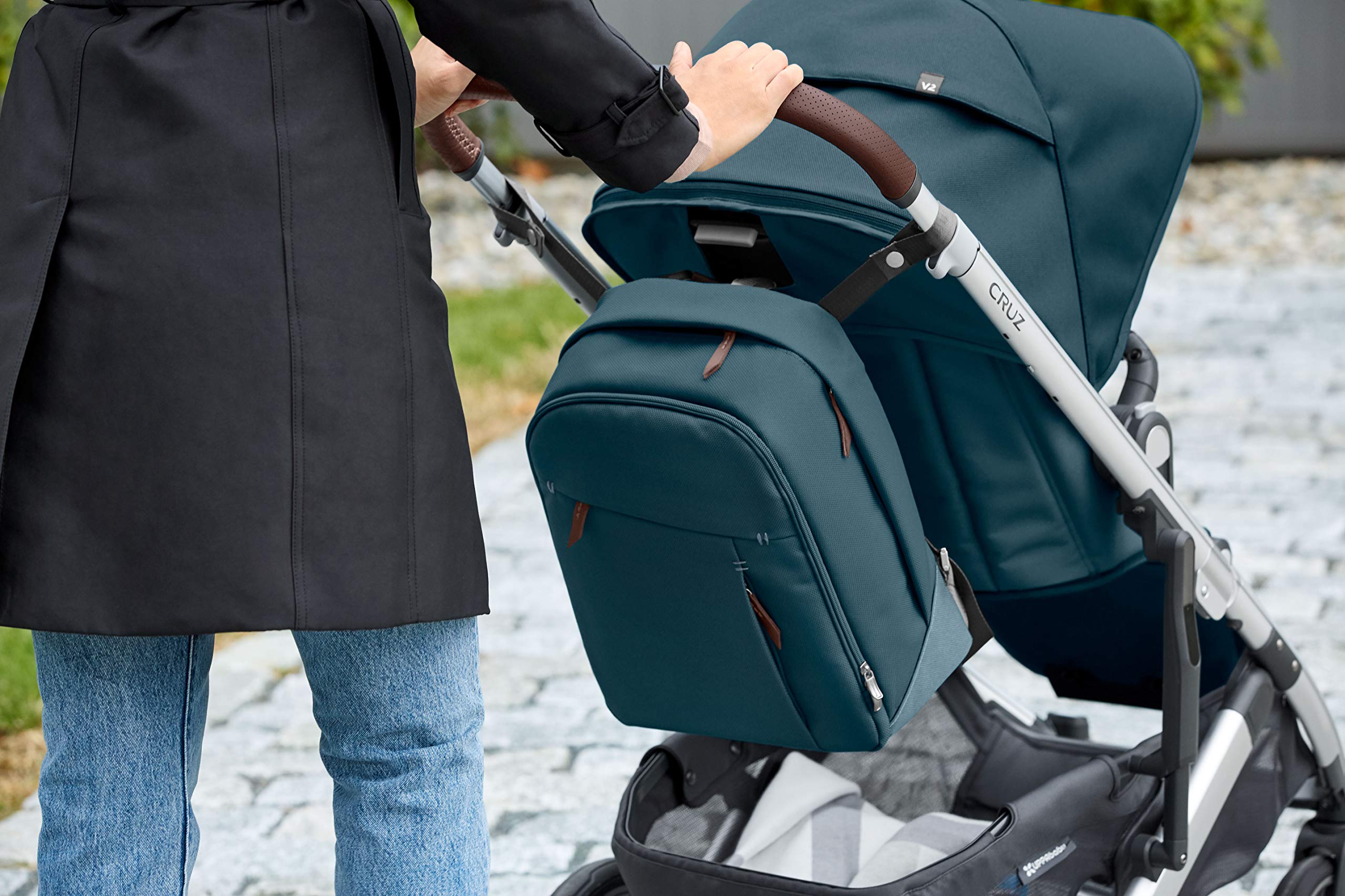 UPPAbaby Unisex Baby Changing Backpack - Stylish Gray Diaper Bag for Parents | Perfect for Travel, Daycare & On-the-Go Parenting