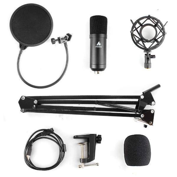 Maono AU-A04 USB/XLR Dynamic Microphone for Podcasting, Streaming & Recording - Professional Studio Quality for YouTube, Gaming & Voice Overs