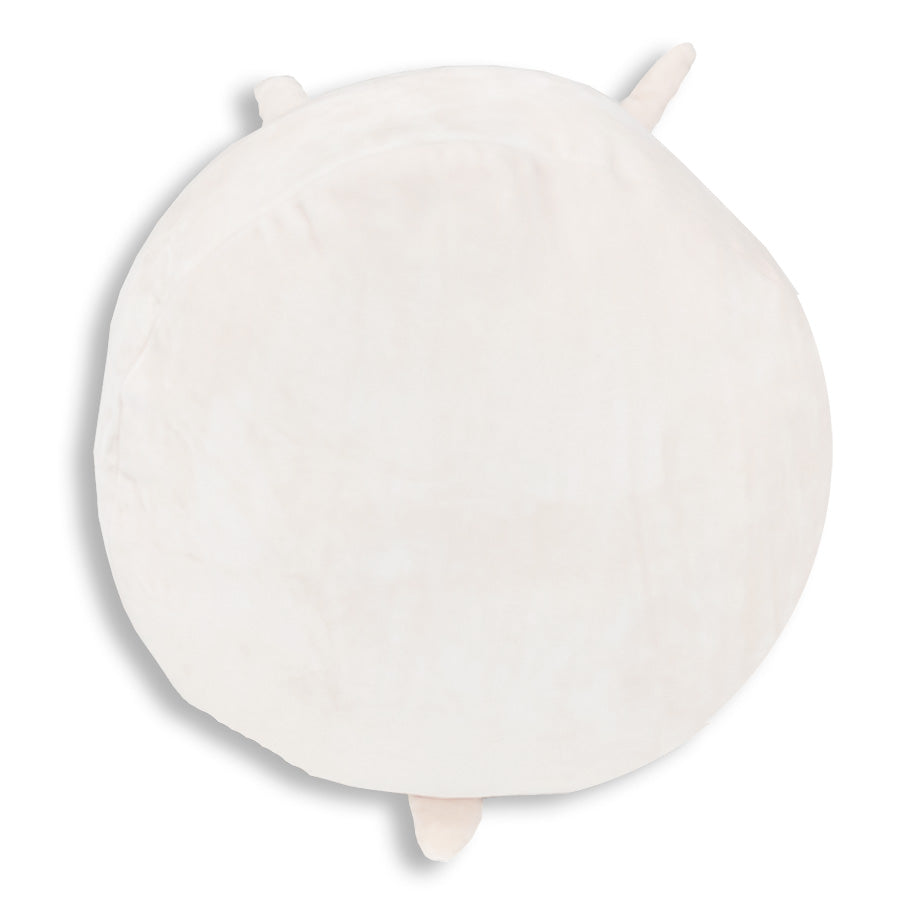 Soft and Cute Squishy Bunny Face Pillow with Floppy Ears - Snowball the Bunny Plush Toy for Kids & Adults | Perfect for Cuddling, Home Decor, and Stress Relief