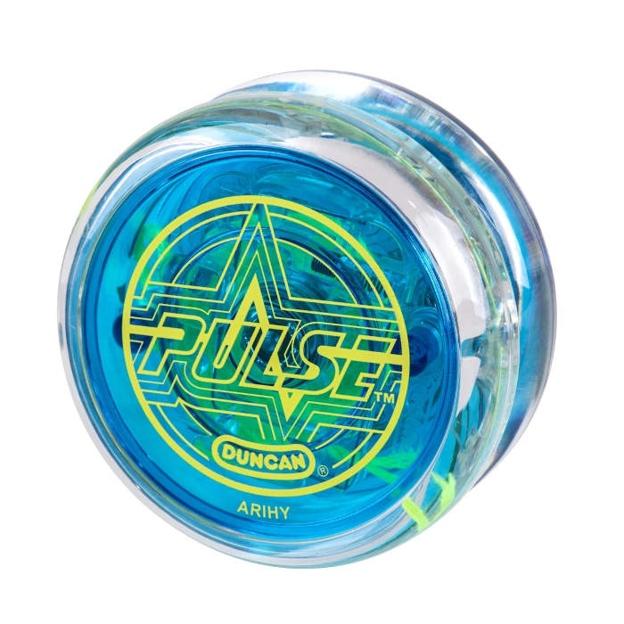 Duncan Pulse Light Up LED Yo-Yo - Glow in The Dark Professional Yo-Yo for Kids & Adults - Perfect for Night Play, Performances & Skill Practice